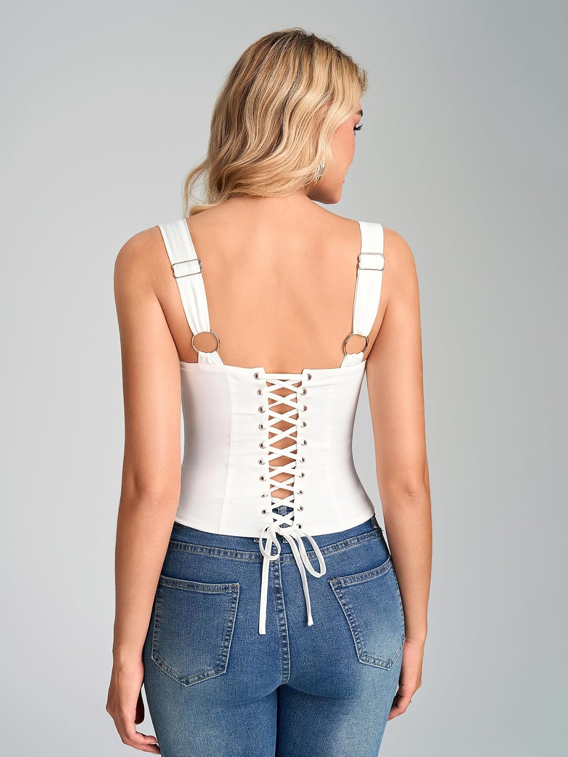 KUTUMAI Floral Corset Crop Top — image 3