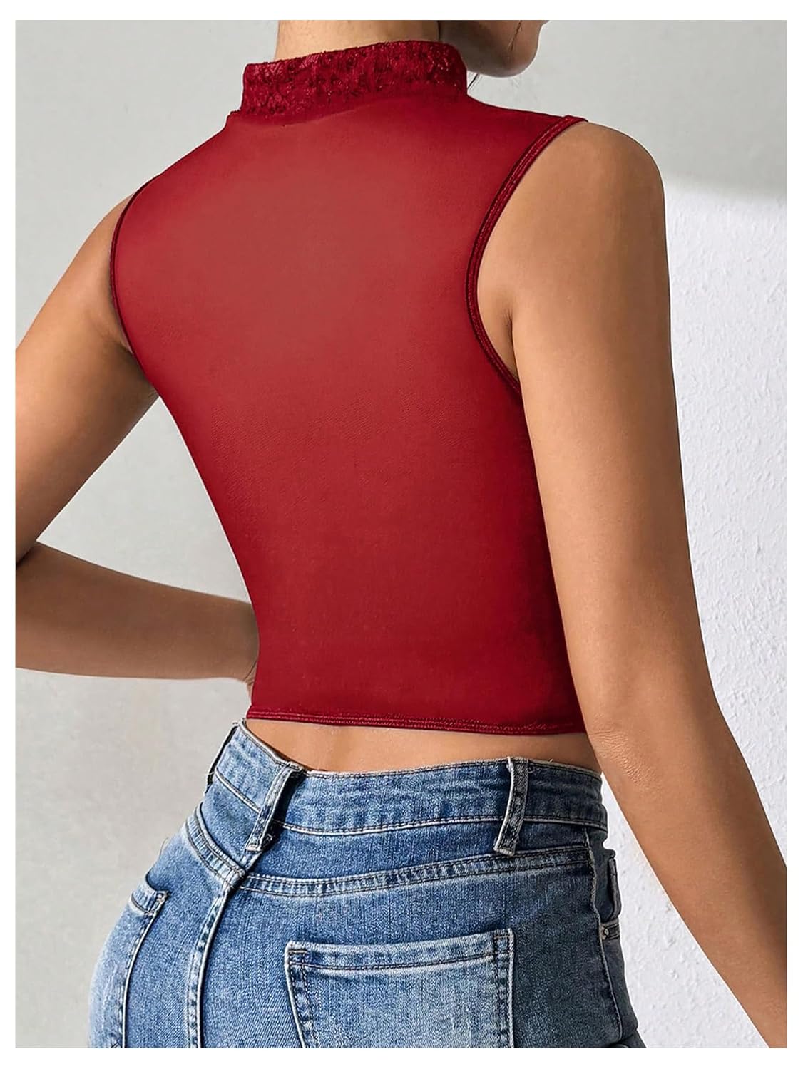 SweatyRocks Floral Lace Cut Out Corset Crop Top — image 3