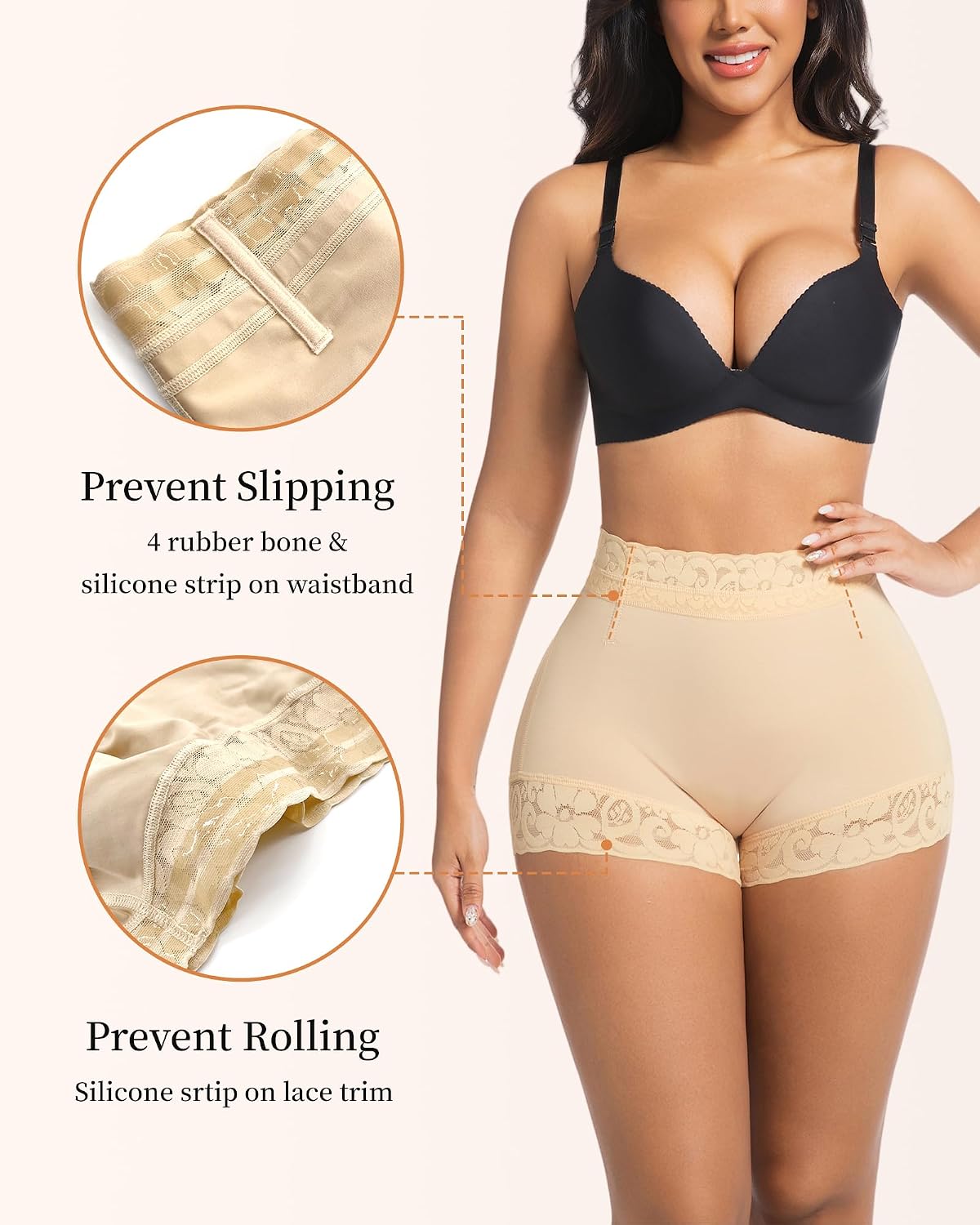 Stoto Butt Lifting Shapewear Shorts for Women — image 3