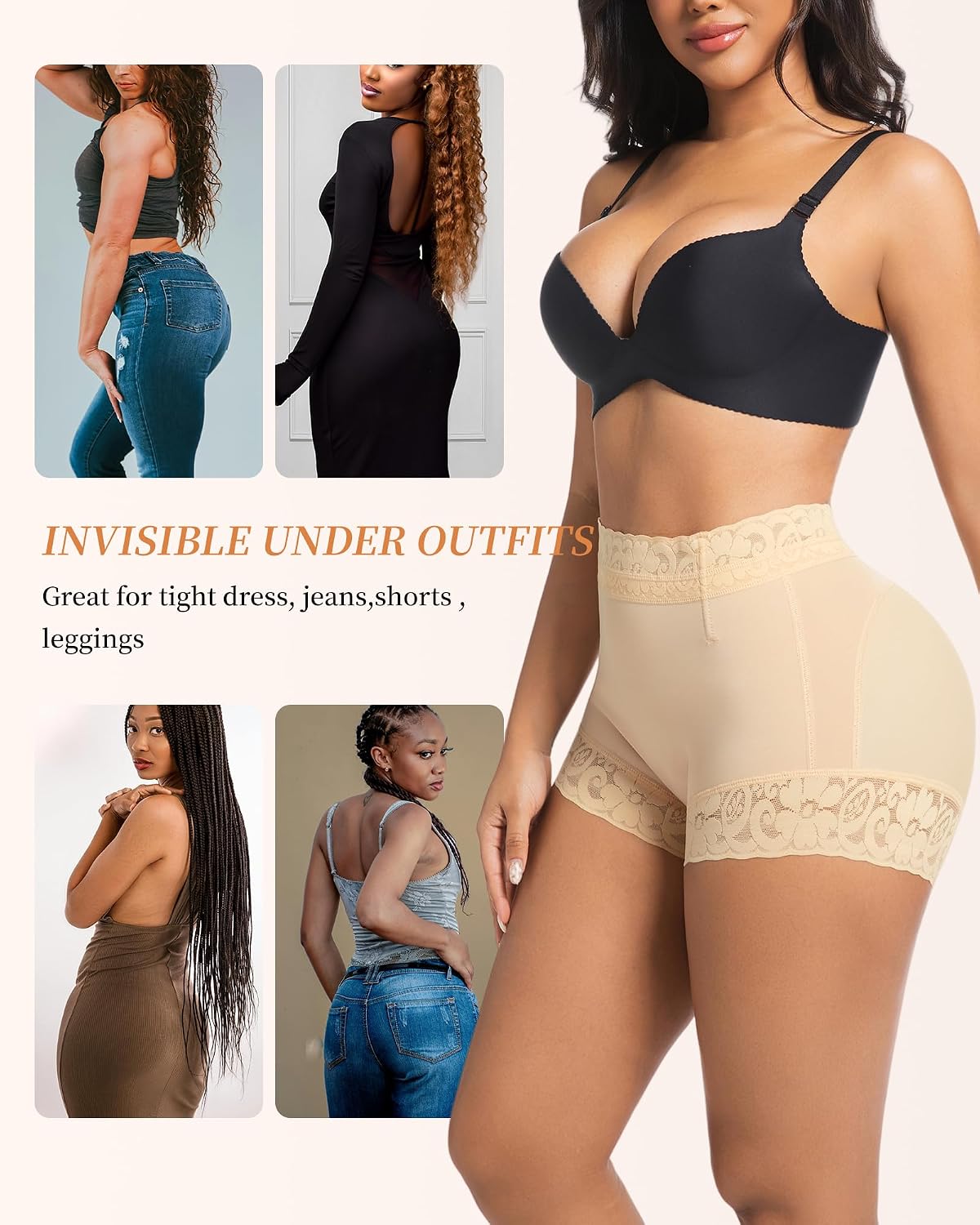 Stoto Butt Lifting Shapewear Shorts for Women — image 5