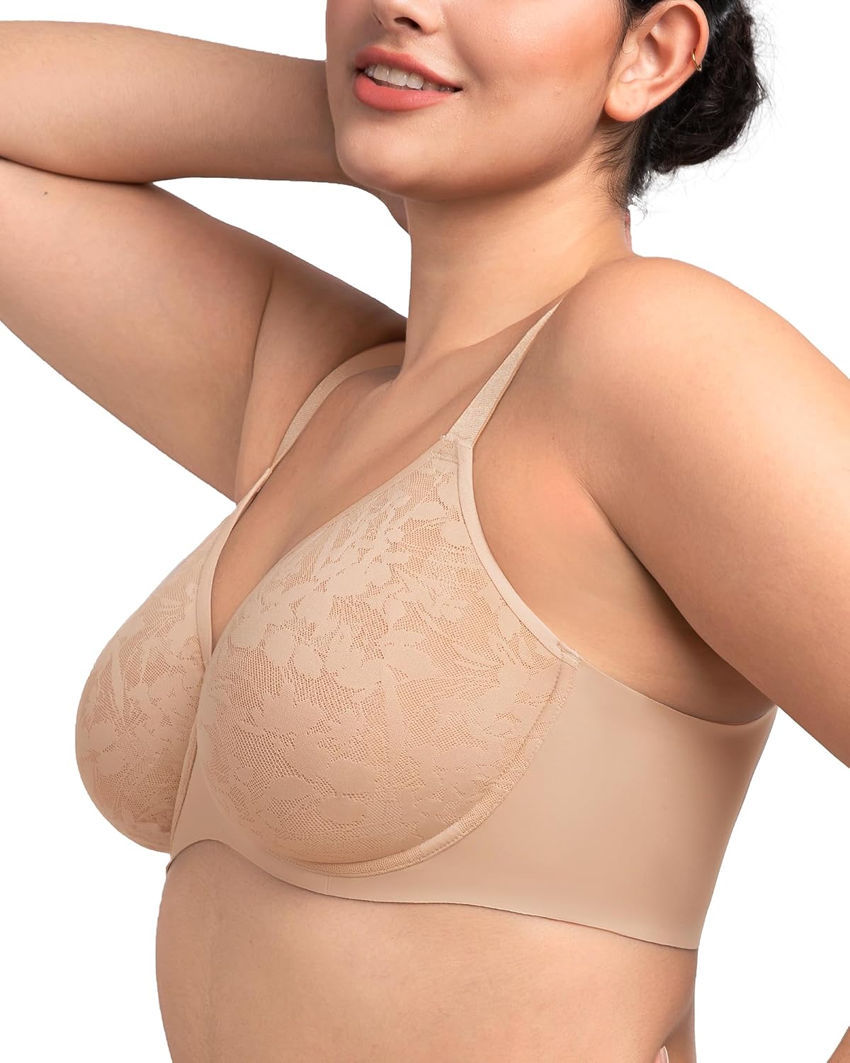 HSIA Full Coverage Minimizer Bra for Women — image 4