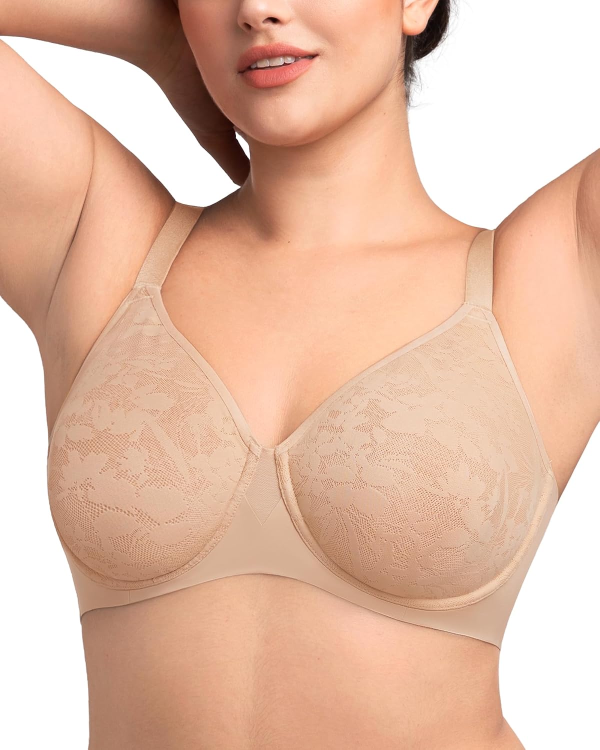 HSIA Full Coverage Minimizer Bra for Women — image 6