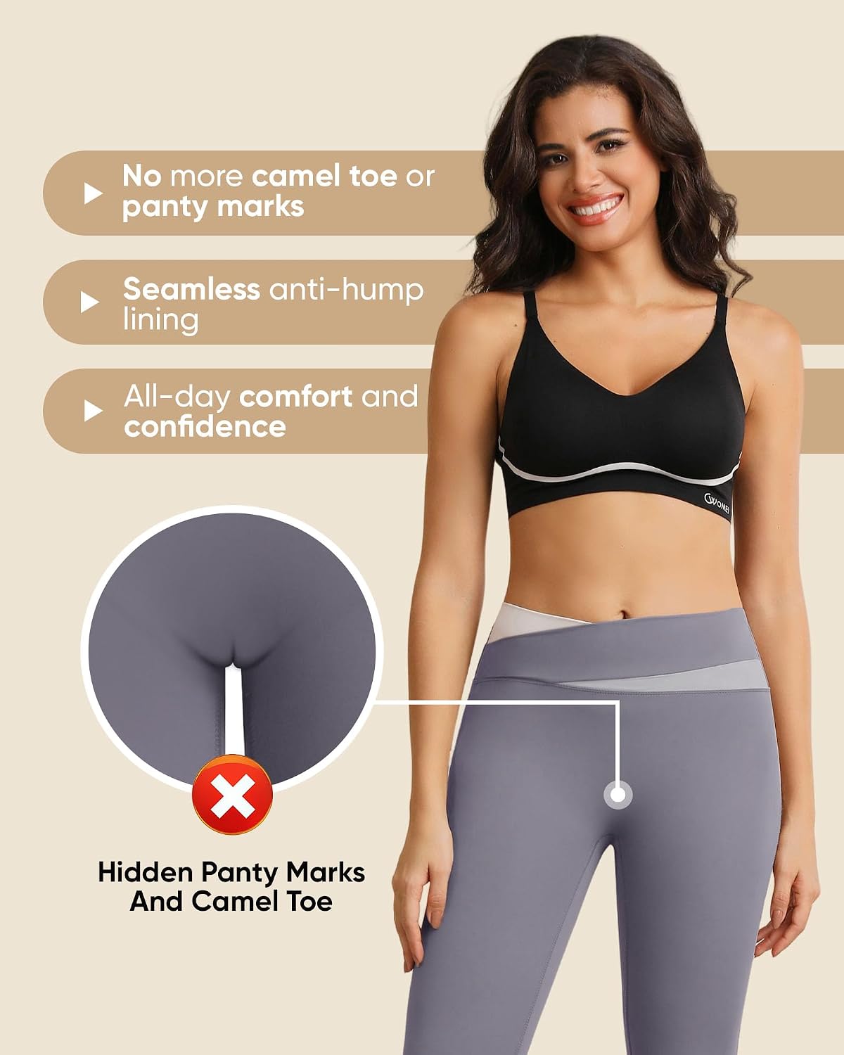 Culibit Seamless Camel Proof Thong Underwear — image 4