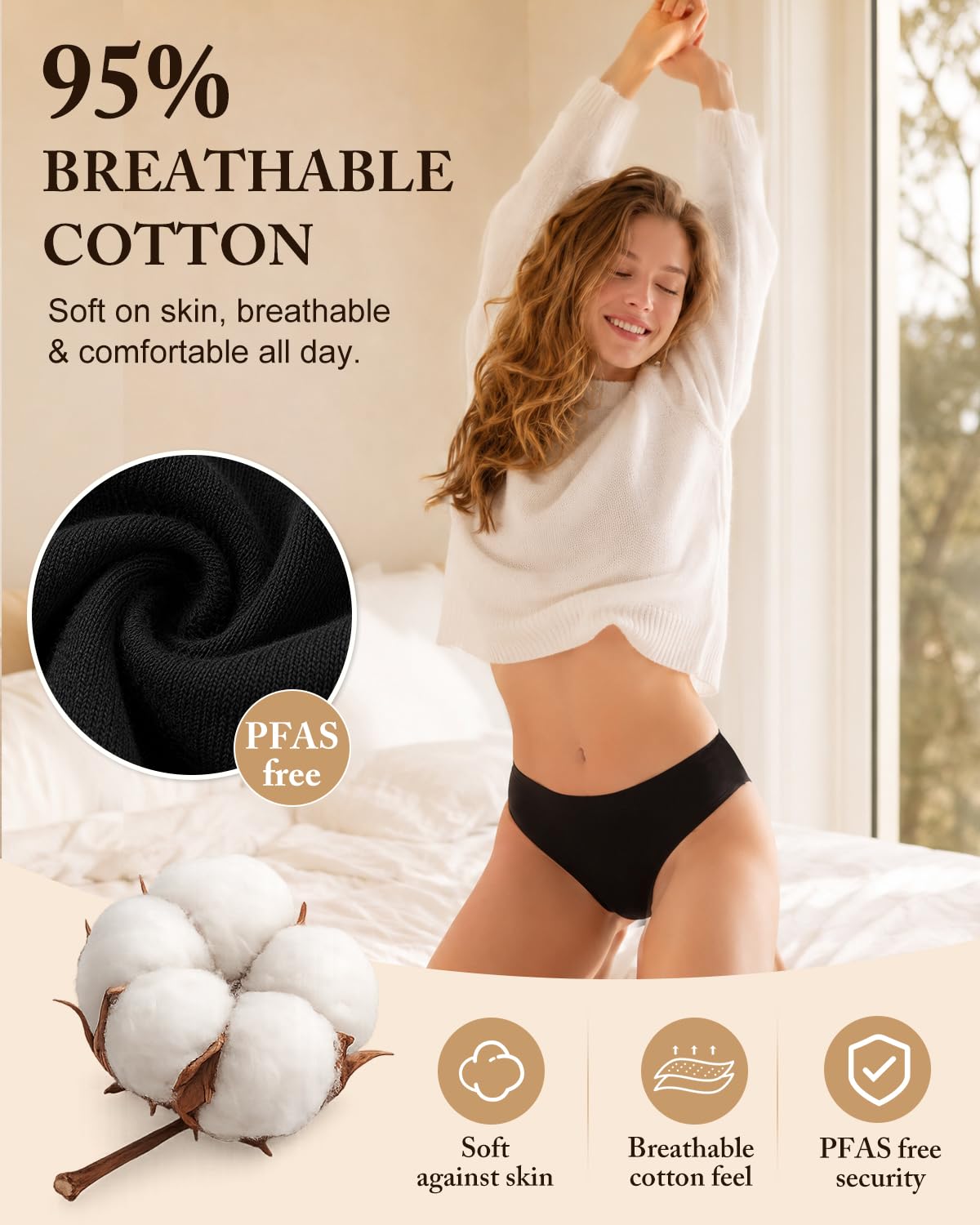 YONVEXO High Leak Proof Period Underwear for Women — image 5