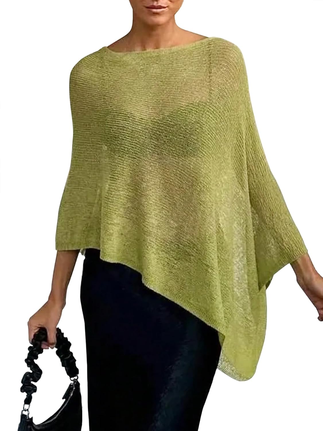 Vicarly Women's Poncho Shawl Beach Cover Up — image 8