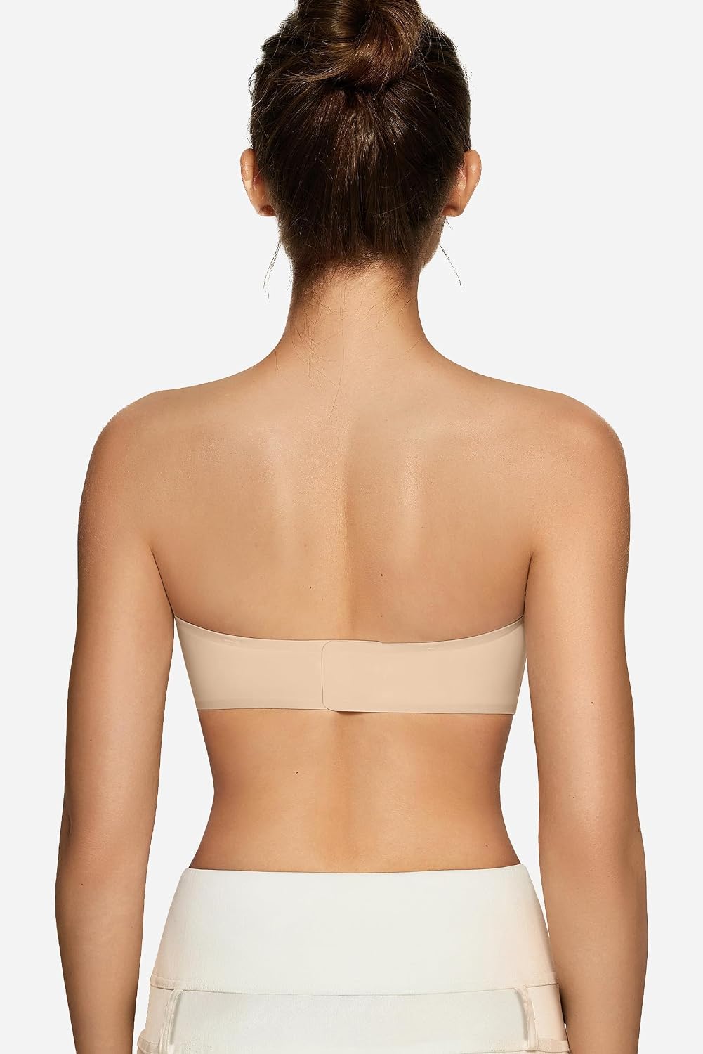 OEAK Seamless Push-Up Bandeau Bra for Small Busts — image 2