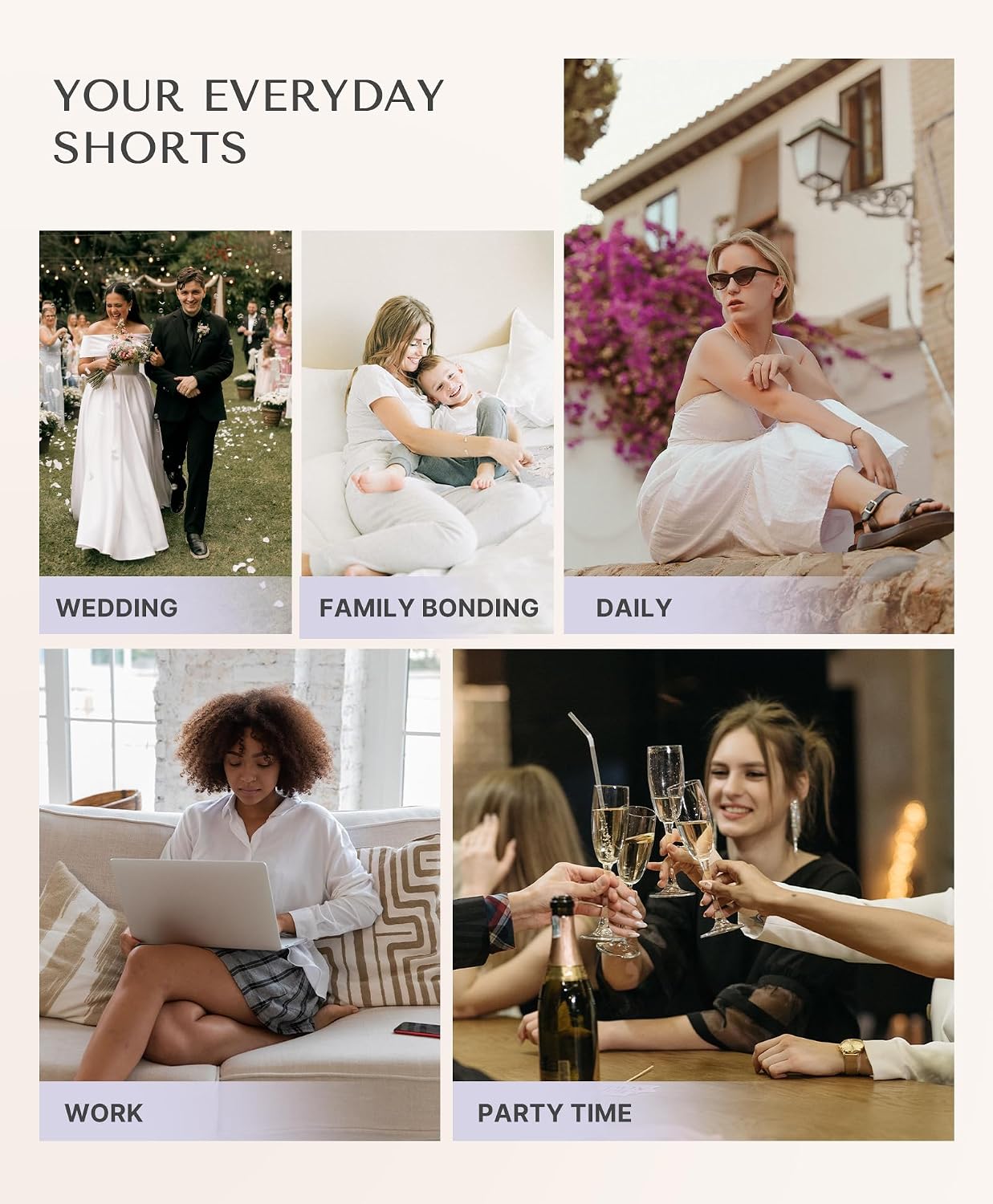 SHAPELLX High Waisted Butt Lifting Shorts — image 6