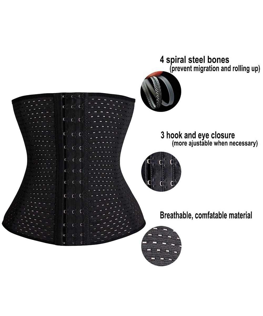 FLORATA Waist Trainer Corset for Women Tummy Control — image 5