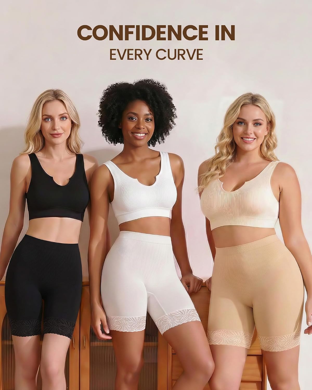 MIOTAN Women's Anti-Chafing Slip Shorts 4-Pack — image 6