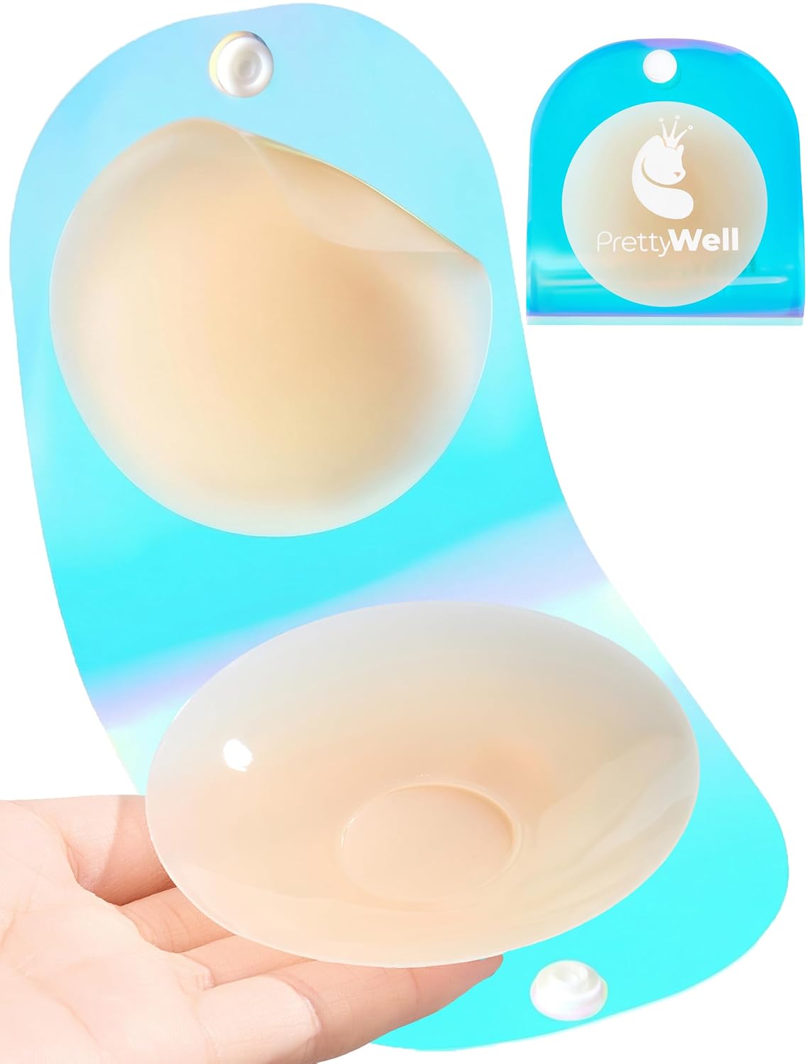 PRETTYWELL Waterproof Thin Silicone Pasties