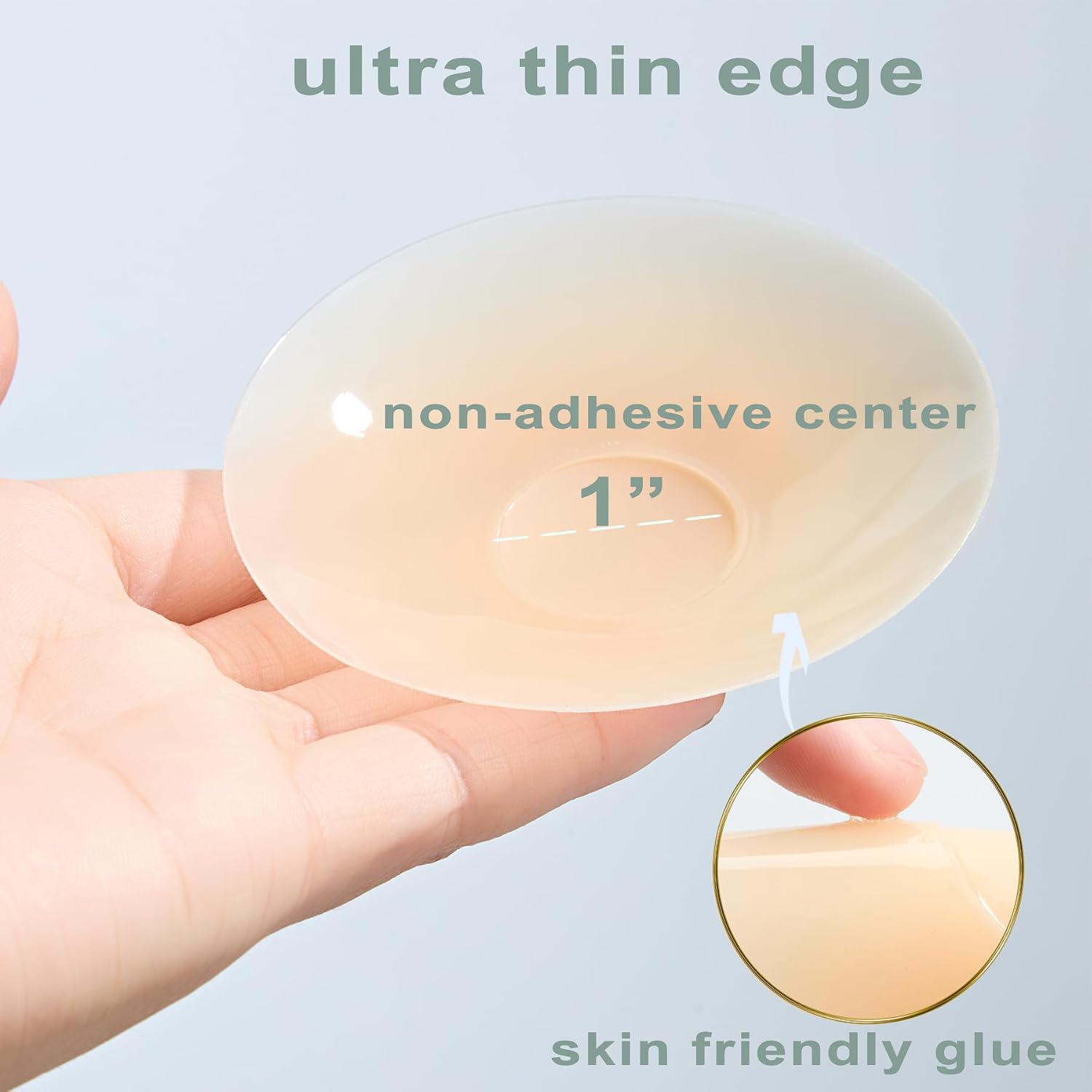 PRETTYWELL Waterproof Thin Silicone Pasties — image 2