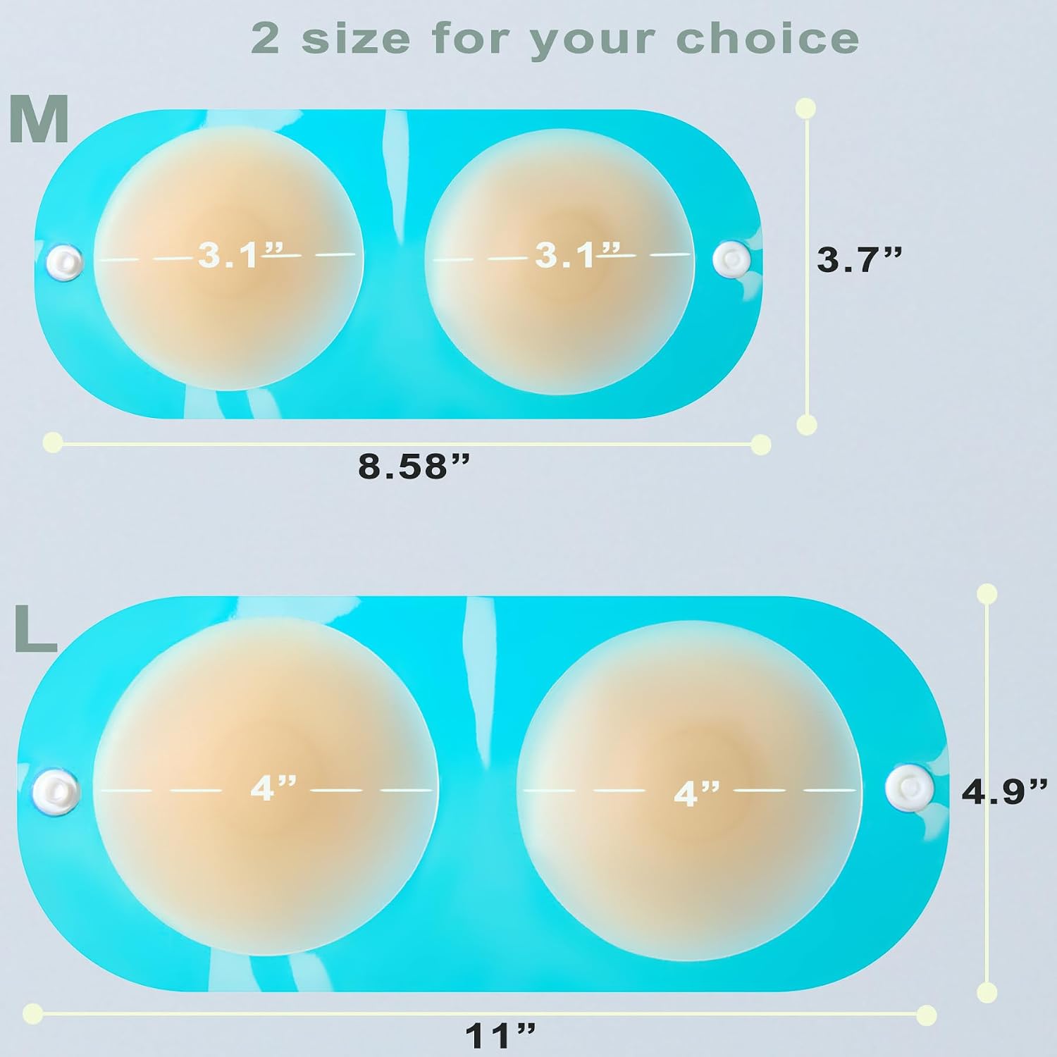 PRETTYWELL Waterproof Thin Silicone Pasties — image 3