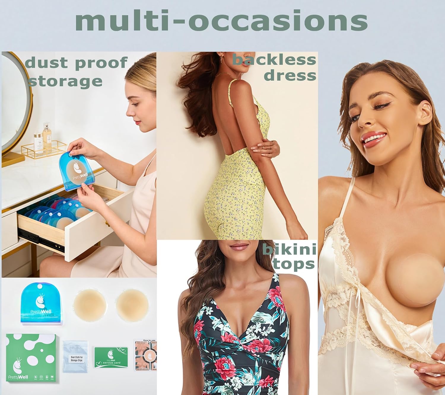 PRETTYWELL Waterproof Thin Silicone Pasties — image 7