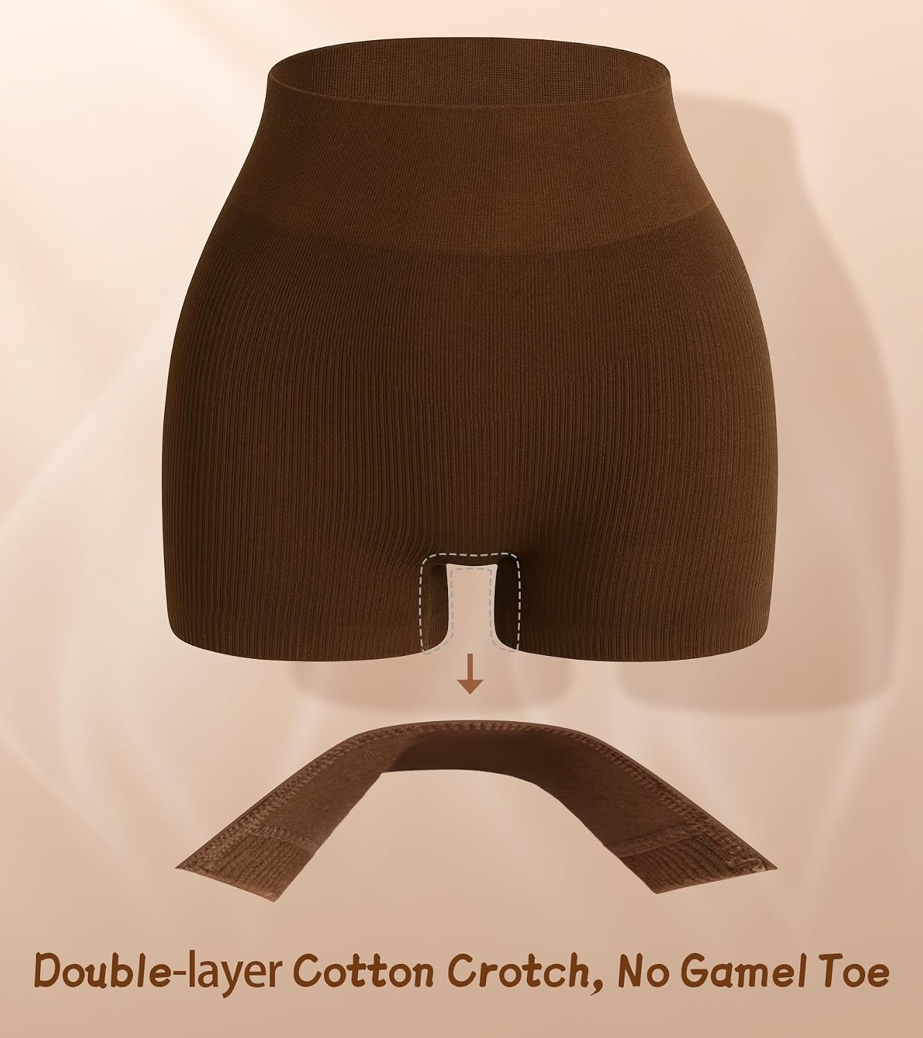 IROCUE High Waisted Seamless Boyshorts for Women — image 4