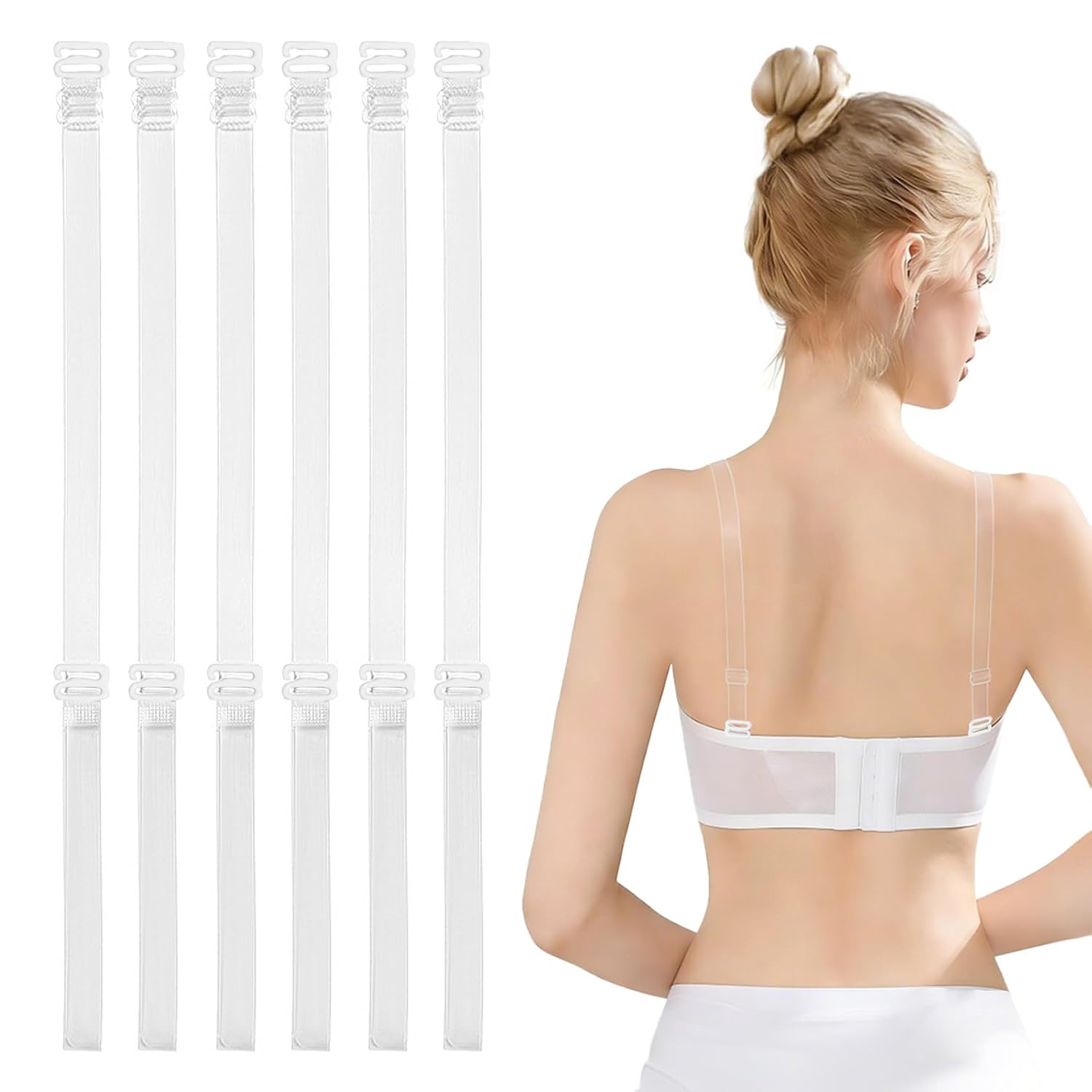 Liqqlex Adjustable Bra Strap Set for Women