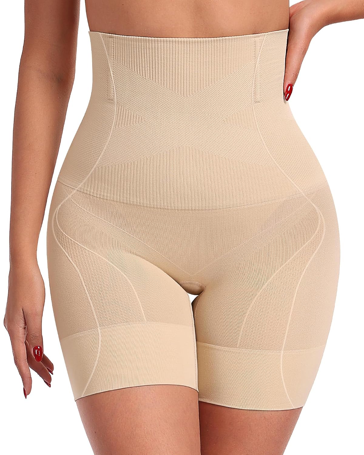 OEAK Women's Tummy Control Shapewear Shorts