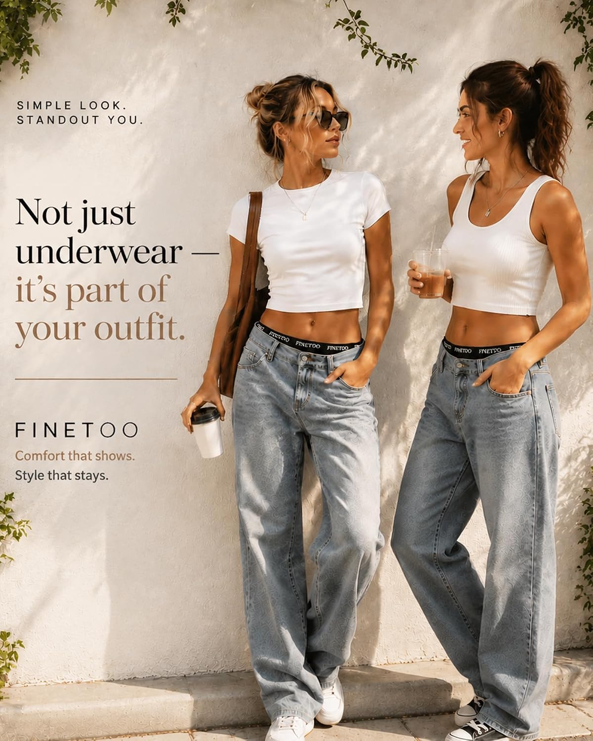 FINETOO Cotton Lace Cheeky Bikini Panties 6-Pack — image 5