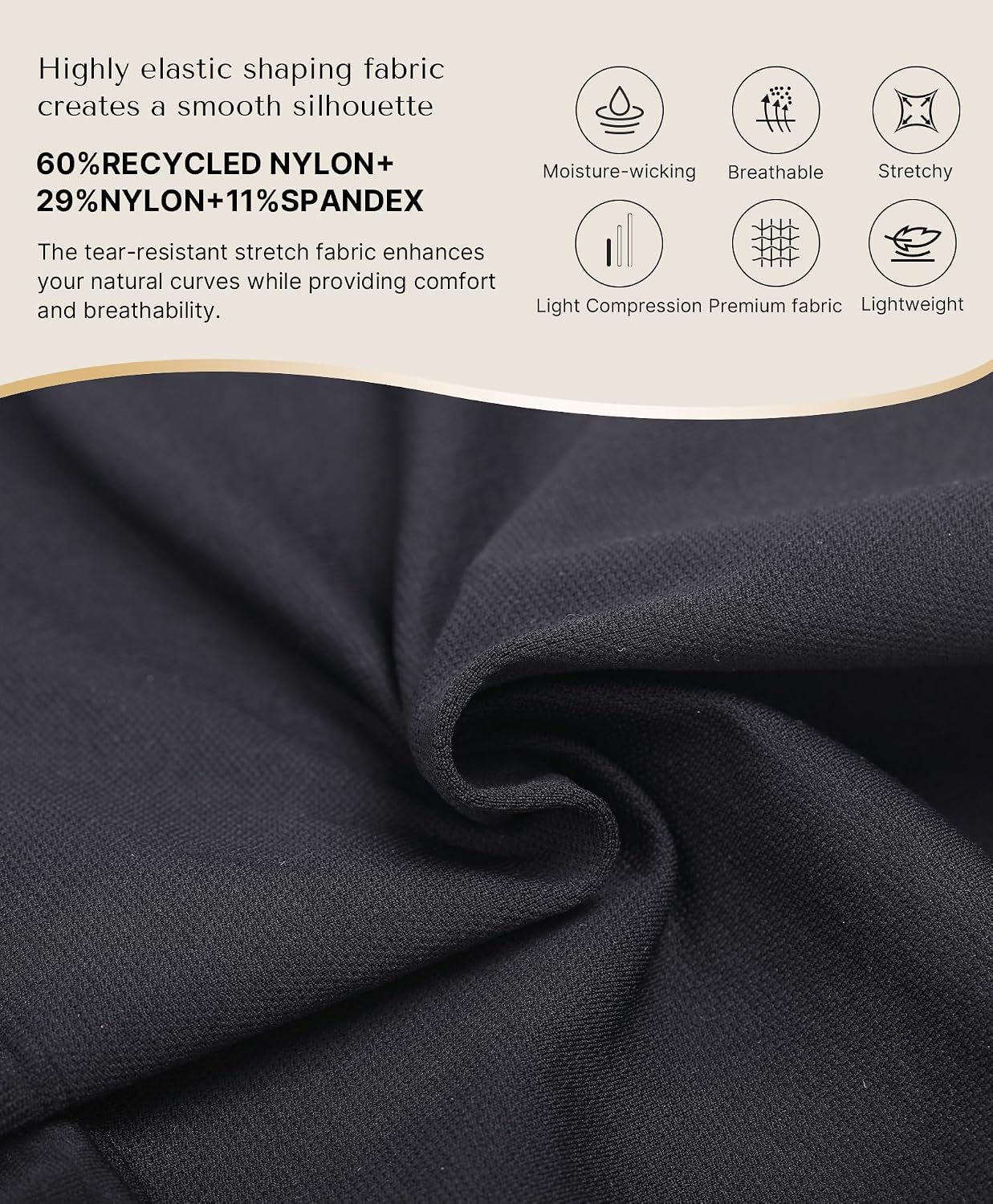 SHAPELLX High Waisted Tummy Control Shapewear Shorts — image 5