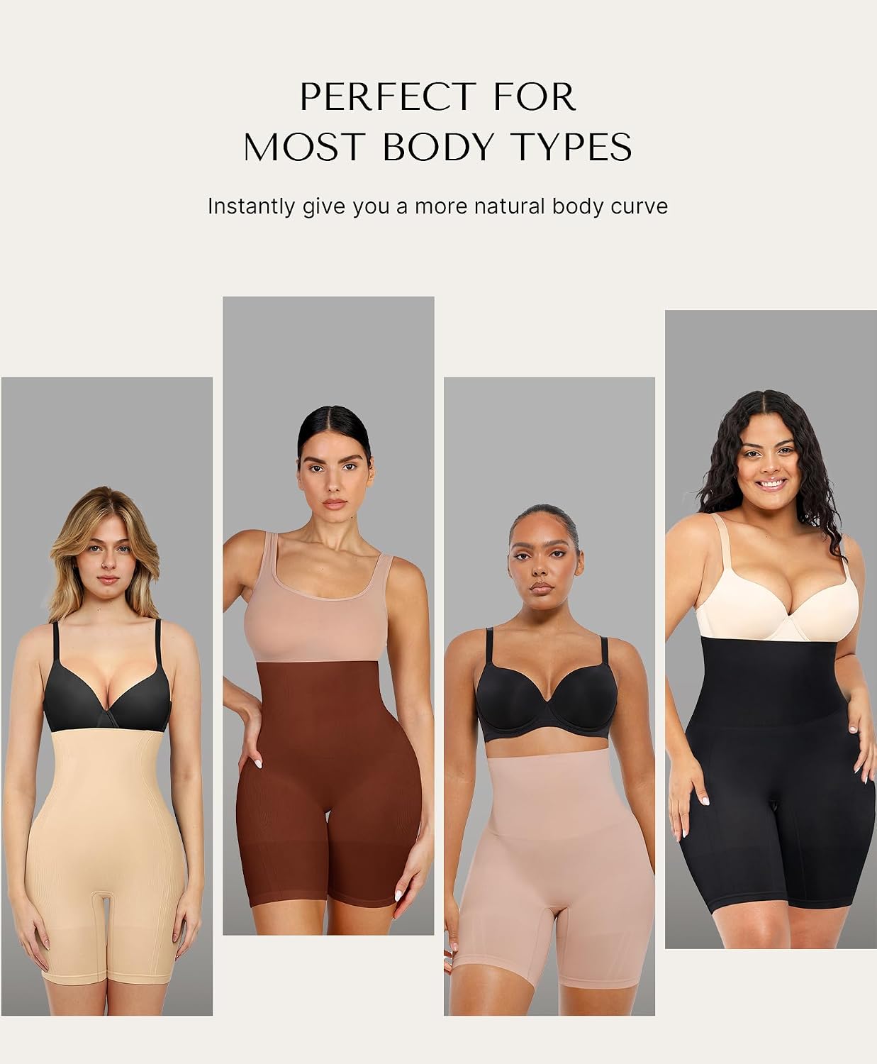SHAPELLX High Waisted Tummy Control Shapewear Shorts — image 6