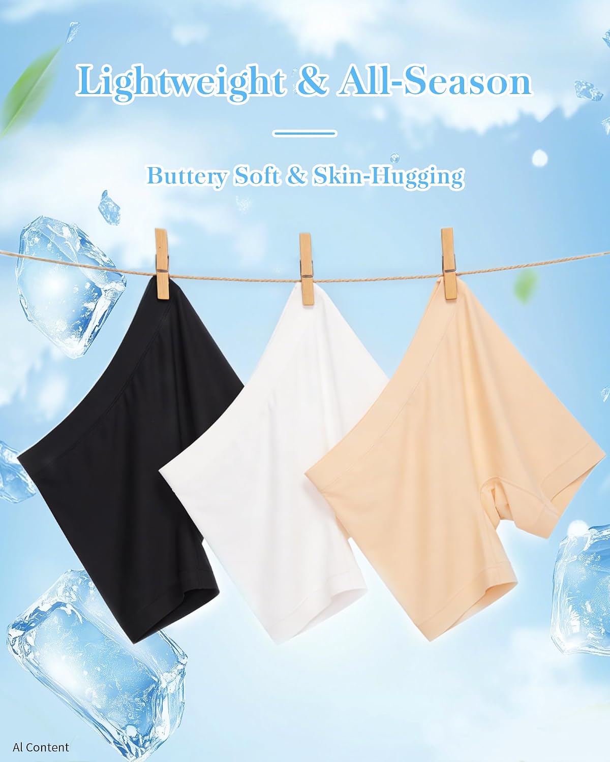 DailyCity Cooling Anti Chafing Slip Shorts — image 3