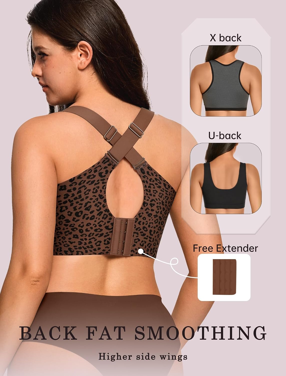 OEAK Wireless Gel Push-Up Bra Plus Size — image 3