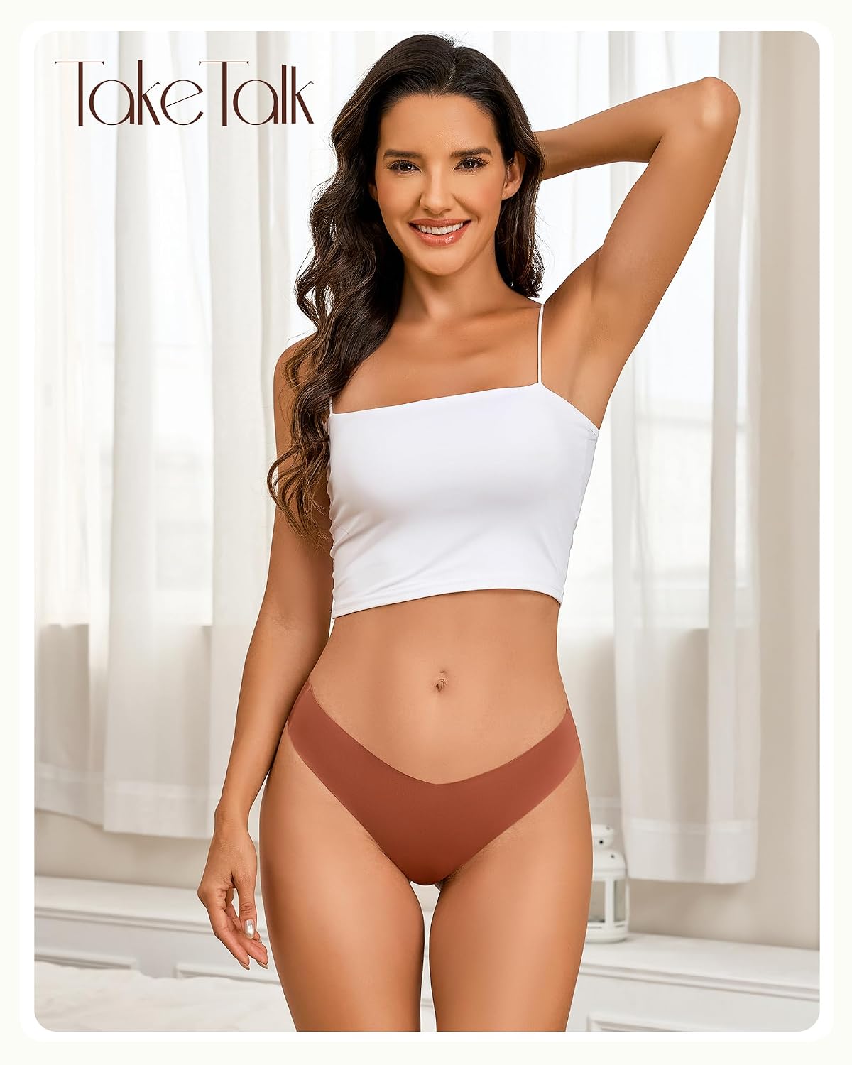 Take Talk 9-Pack Seamless Thong Panties — image 2