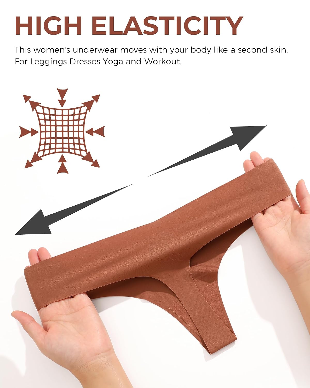 Take Talk 9-Pack Seamless Thong Panties — image 7