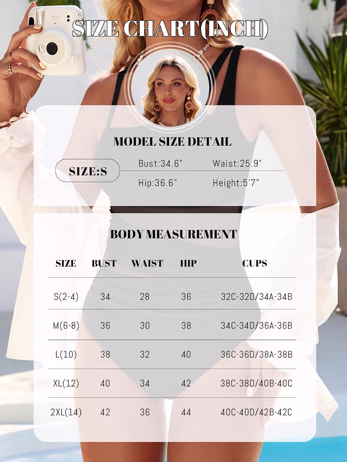 Dridreo Mesh Cutout Tummy Control Swimsuit — image 6