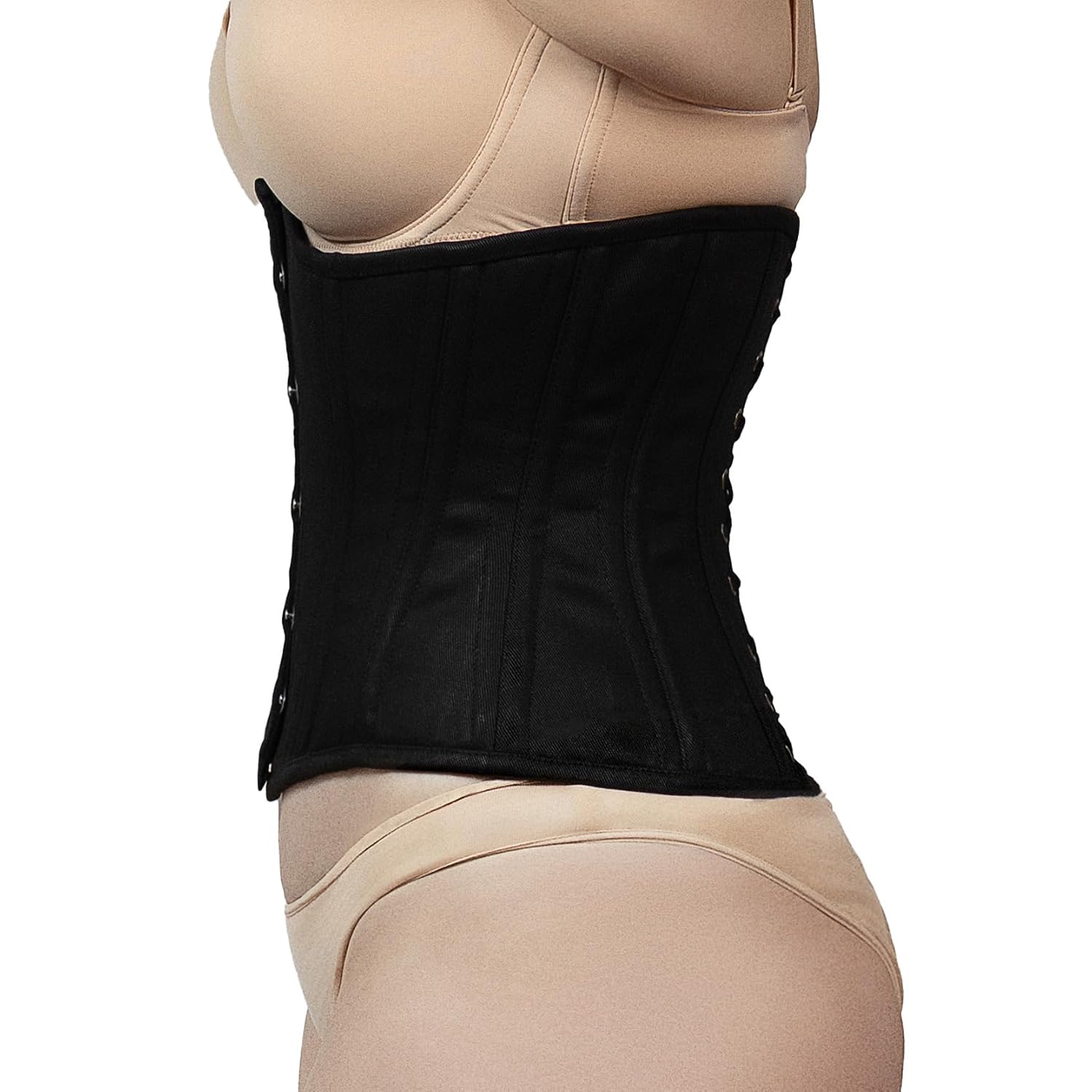 Corsets Island Double Steel Boned Cotton Underbust Corset — image 2