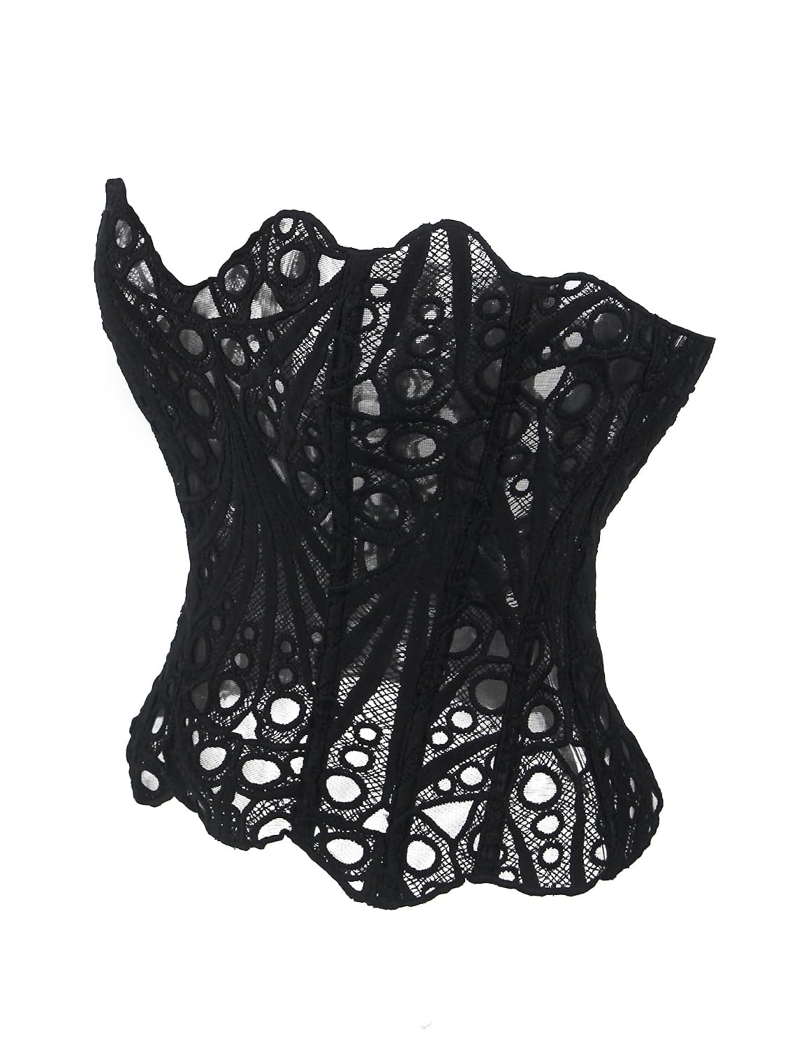 Comeondear Black Lace Bustier Corset Top — image 5