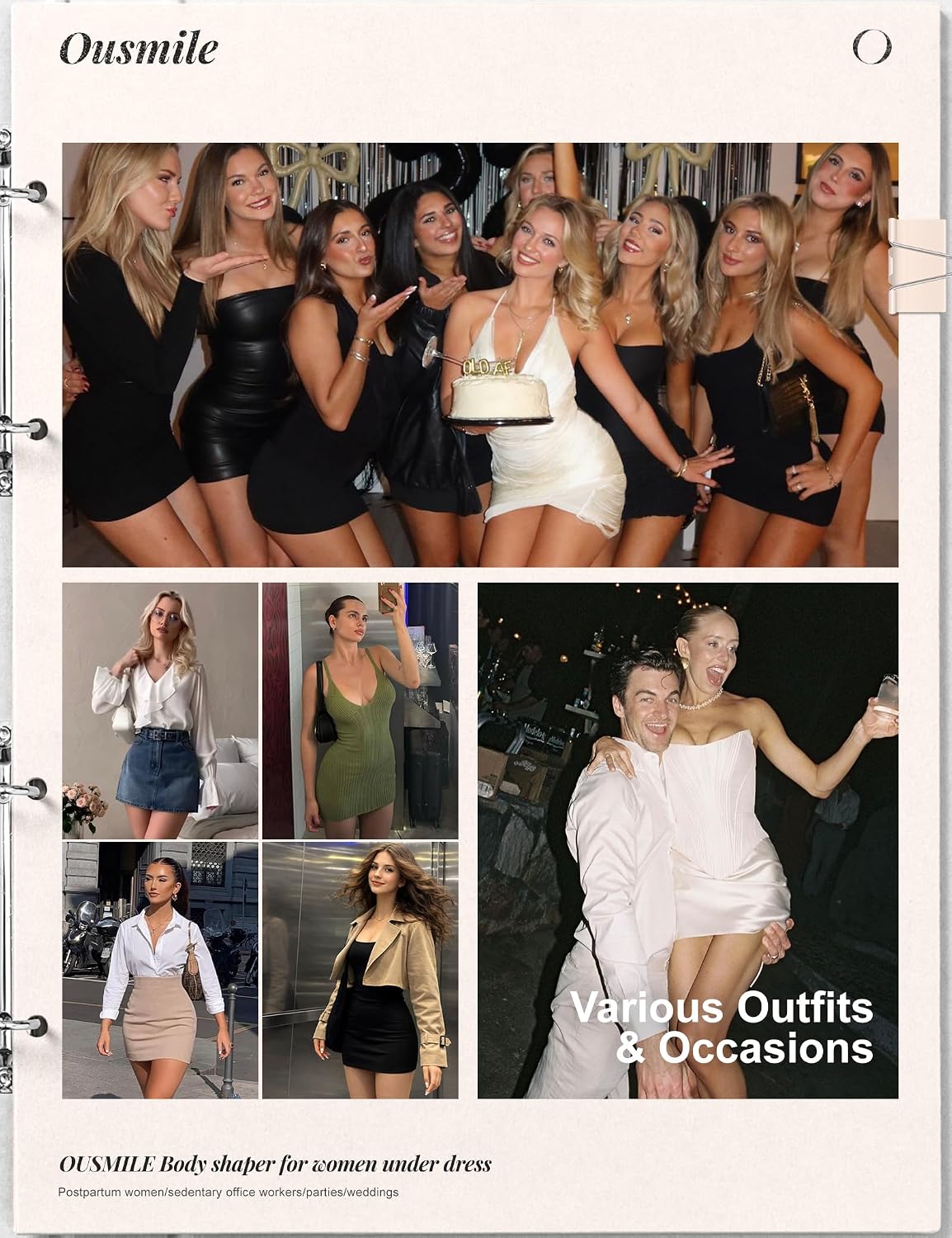Ousmile High Waist Tummy Control Shapewear Shorts — image 7