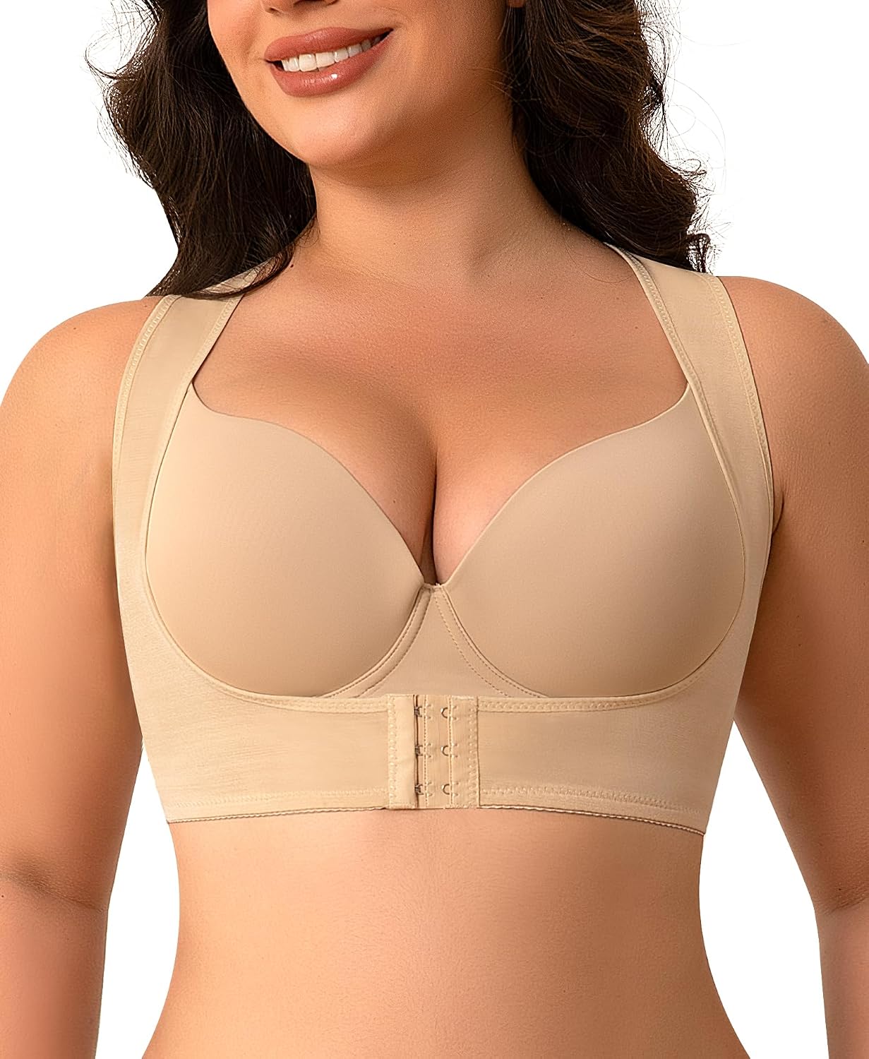 DERCA Posture Corrector Push Up Bra for Women