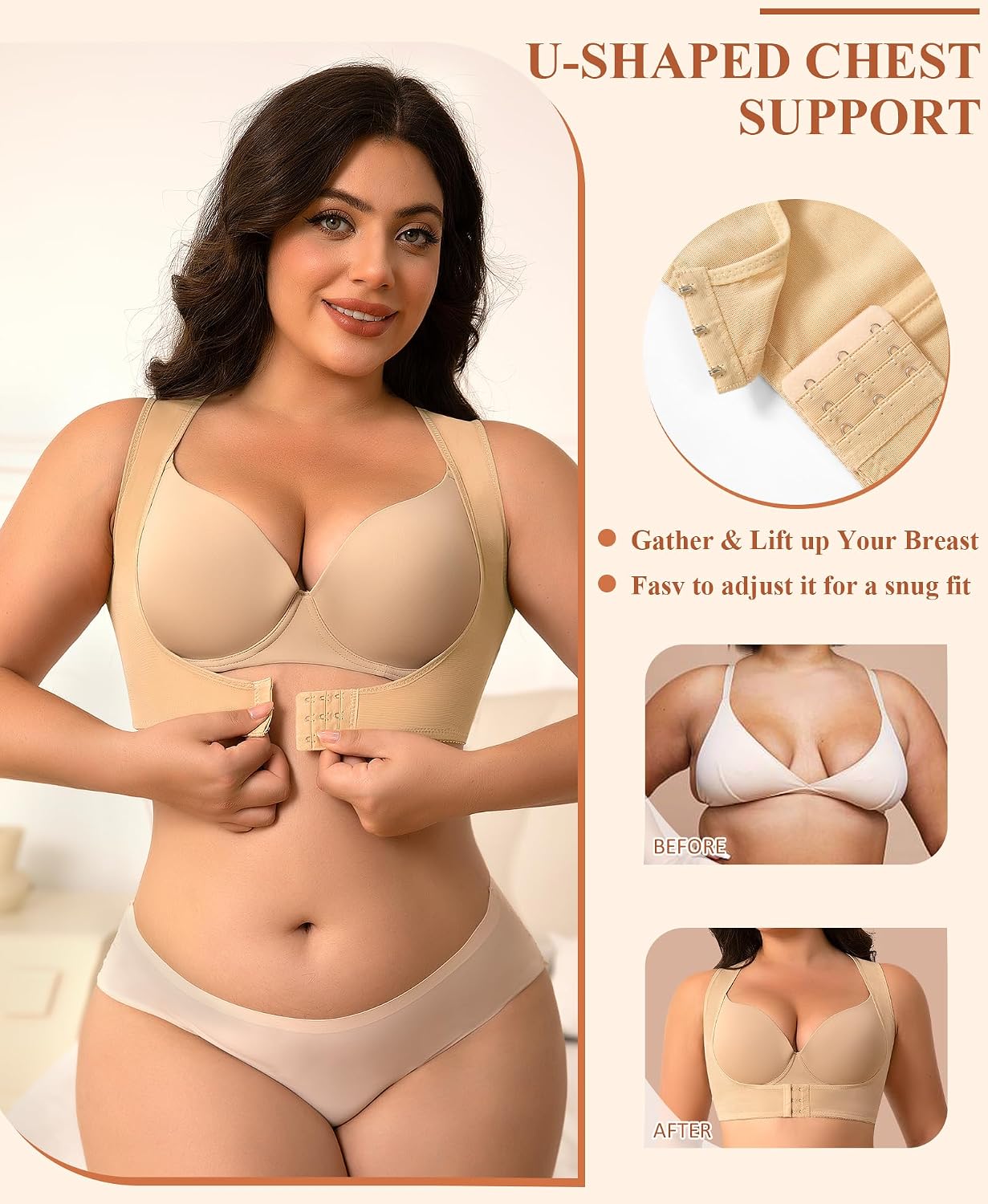 DERCA Posture Corrector Chest Brace Push Up — image 3
