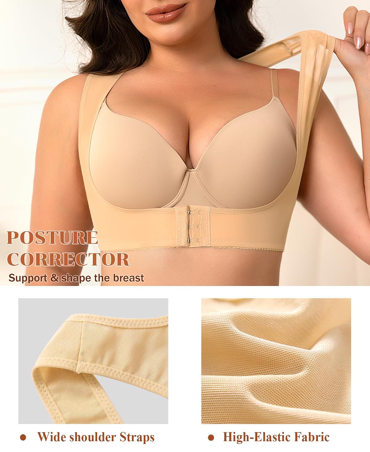 DERCA Posture Corrector Chest Brace Push Up — image 5