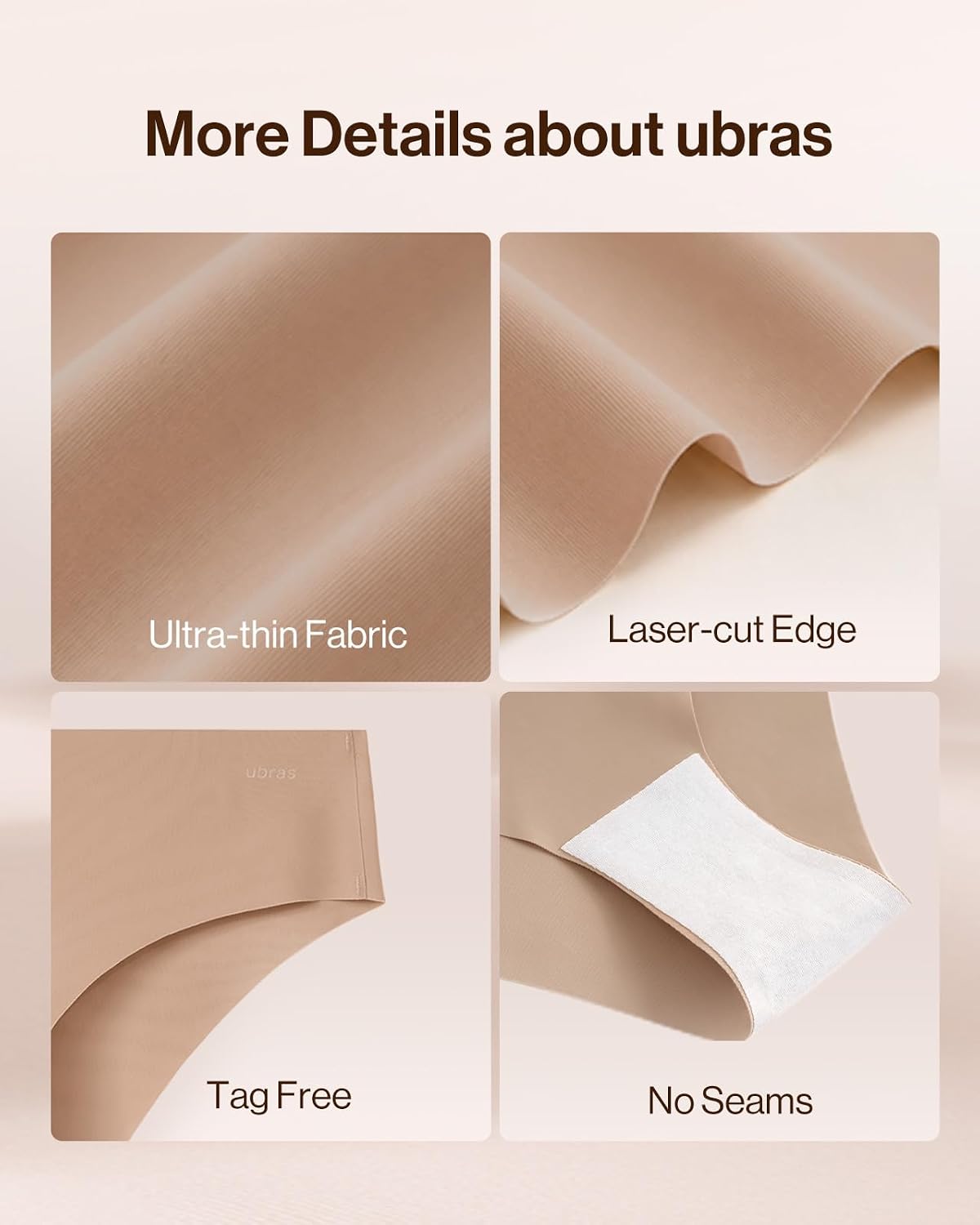 Ubras Seamless Bikini Underwear Pack — image 5