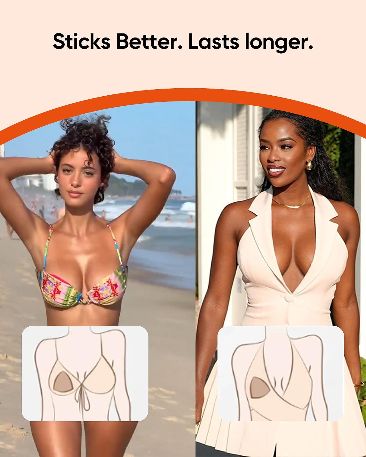 Easybunny Invisible Reusable Triangle Nipple Covers — image 5