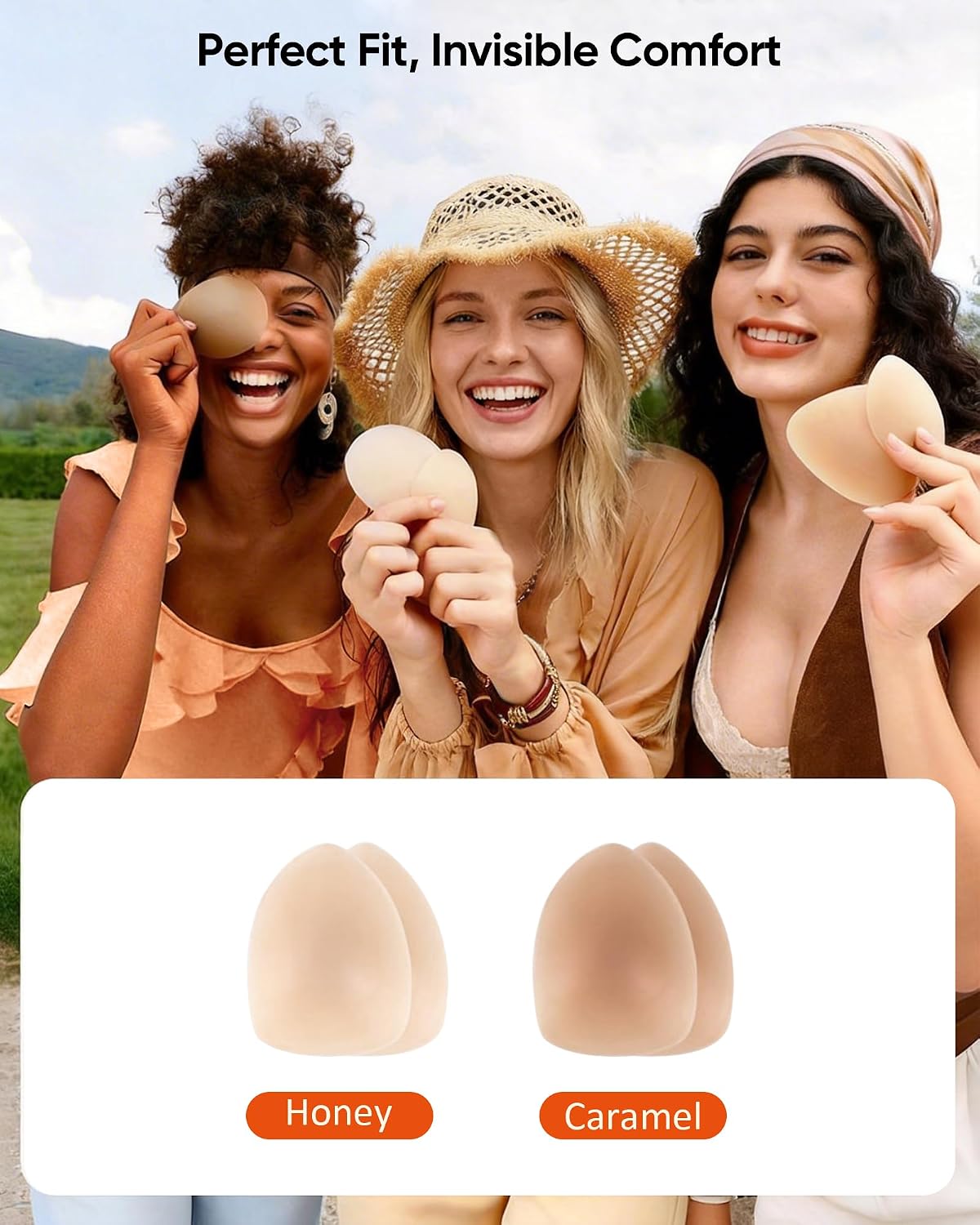 Easybunny Invisible Reusable Triangle Nipple Covers — image 6