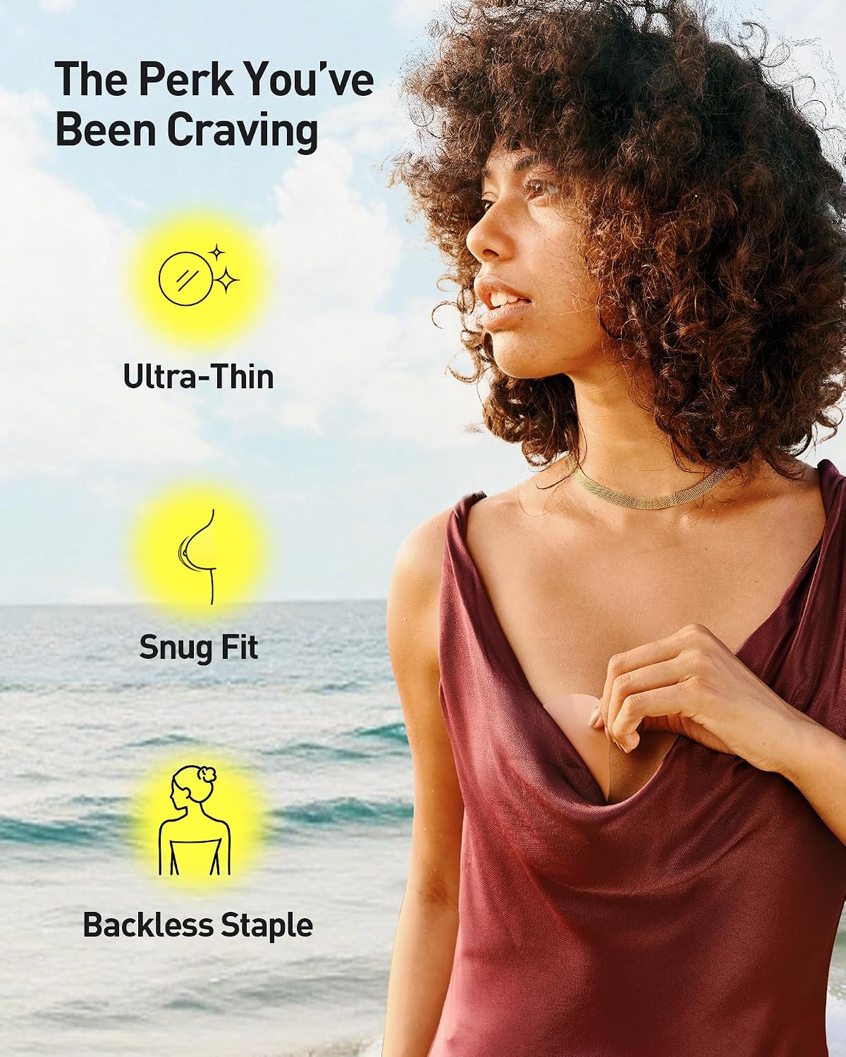Niidor Reusable Silicone Nipple Covers with Lift — image 3
