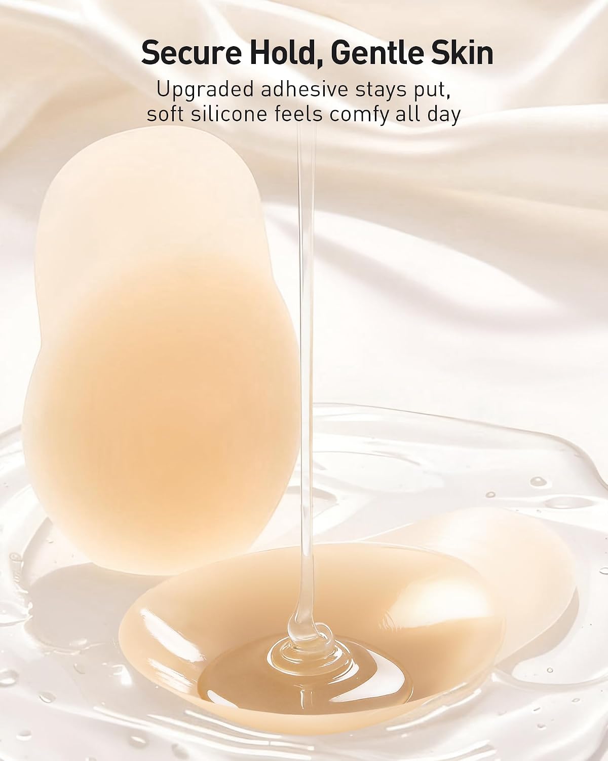 Niidor Reusable Silicone Nipple Covers with Lift — image 4