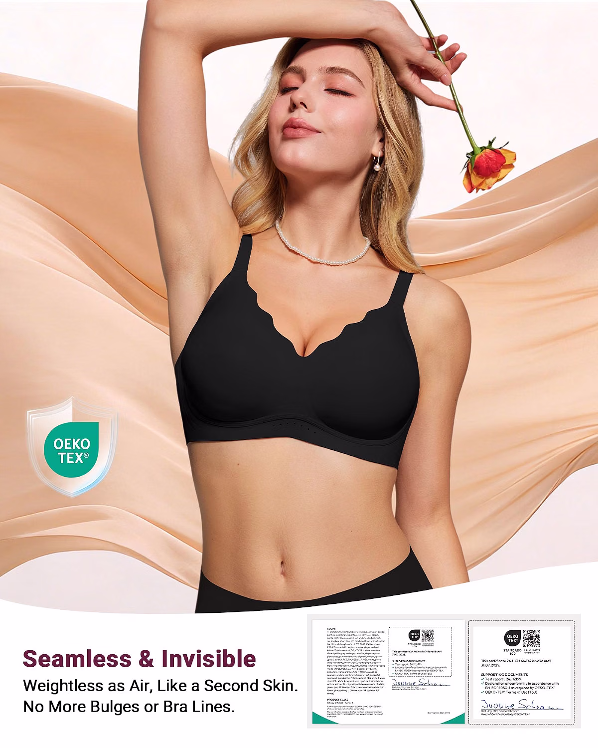 As Fairy Jelly Push Up Wireless T-Shirt Bra — image 5