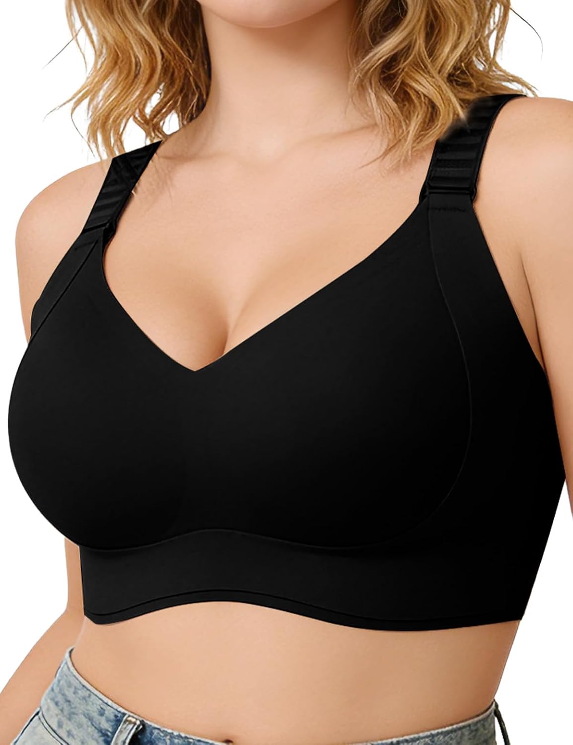 REALWILL Wireless Front-Adjustable Minimizer Bra — image 8