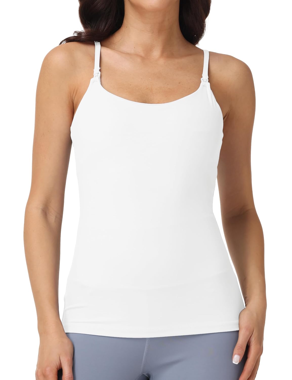 V VOCNI Nursing Tank Top with Built-in Bra — image 5