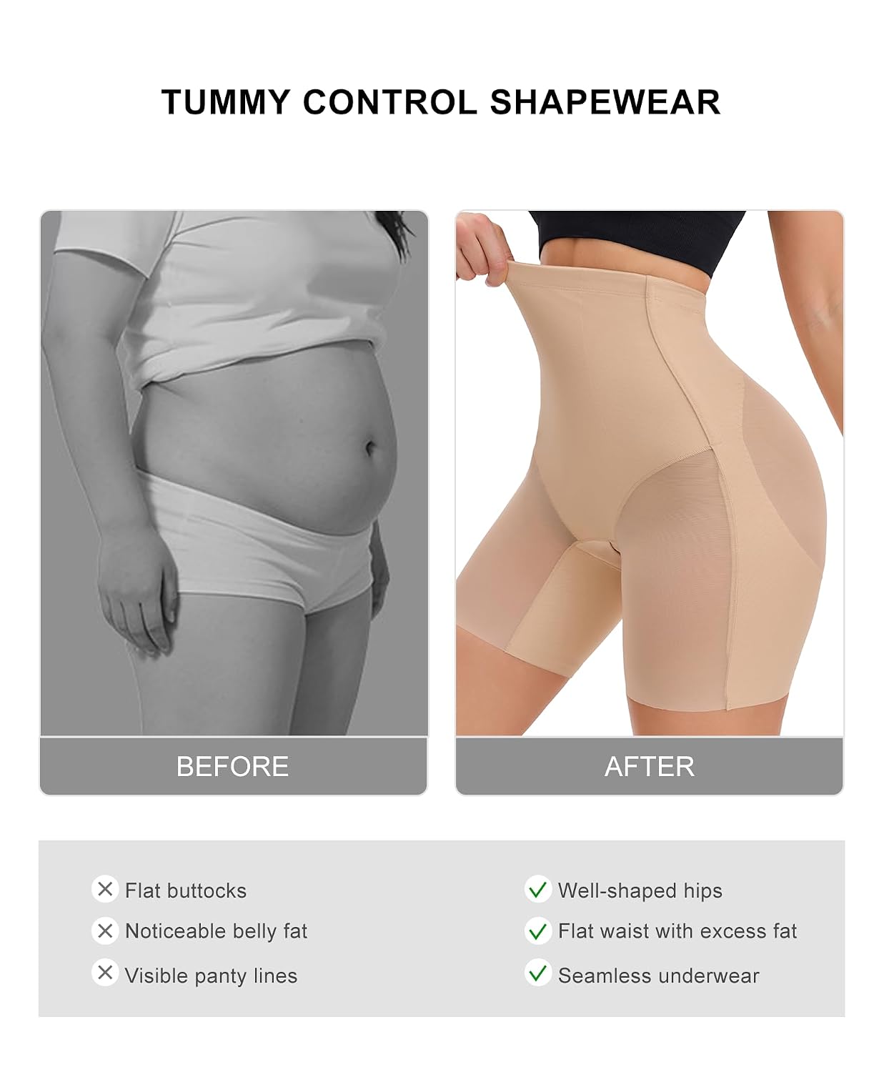 BBYDBY Low Back Shapewear Shorts for Women — image 4