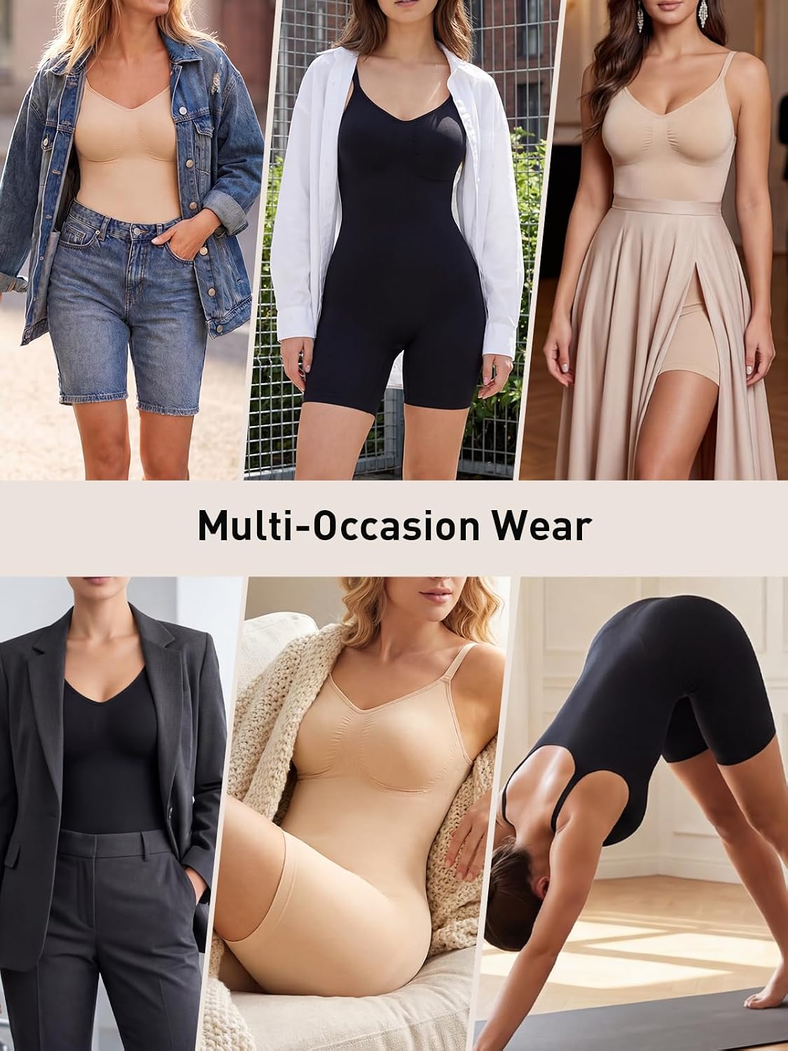 ATTLADY Seamless Tummy Control Shapewear Bodysuit — image 6
