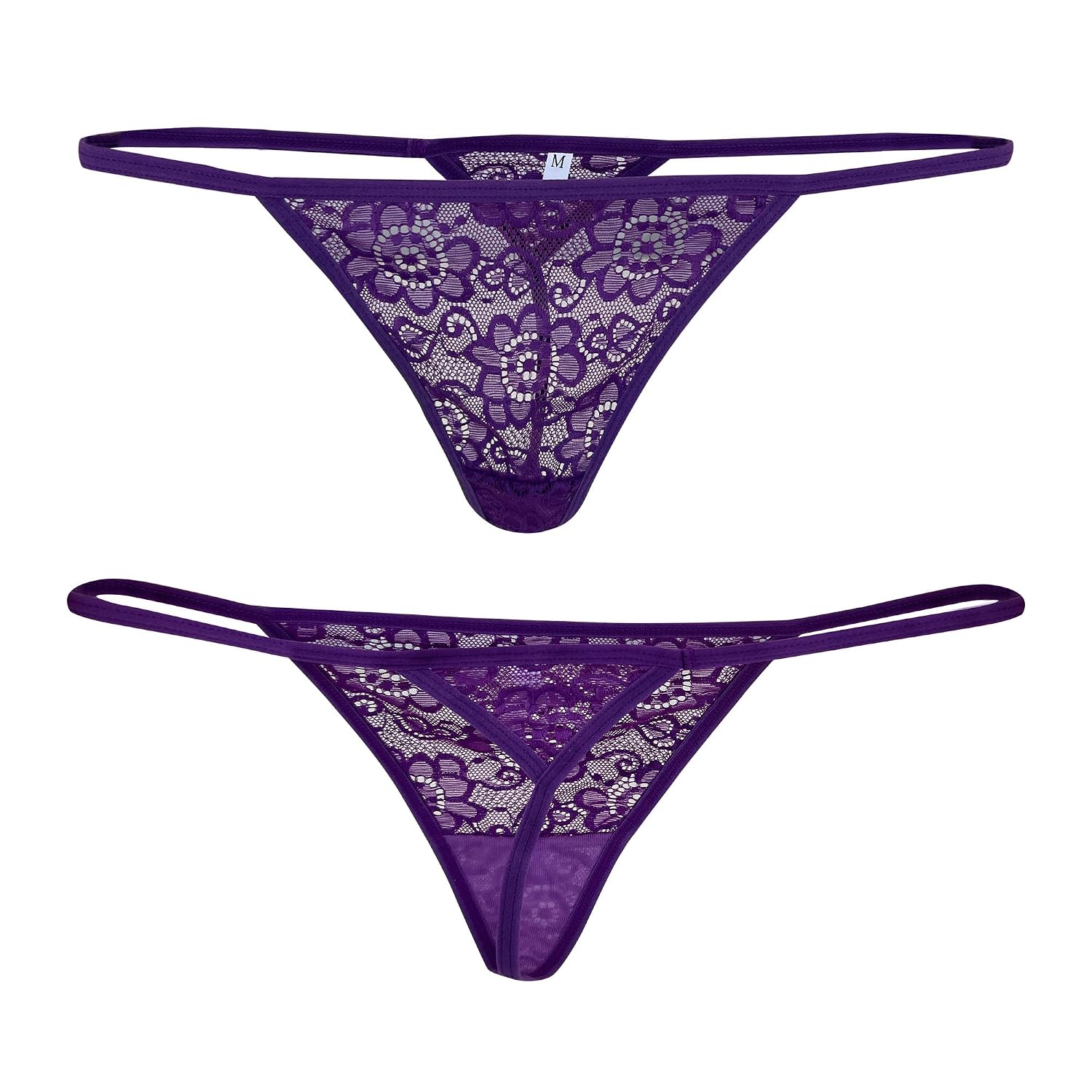 GAREDOB Women's Lace Thong Panties 10-Pack — image 4