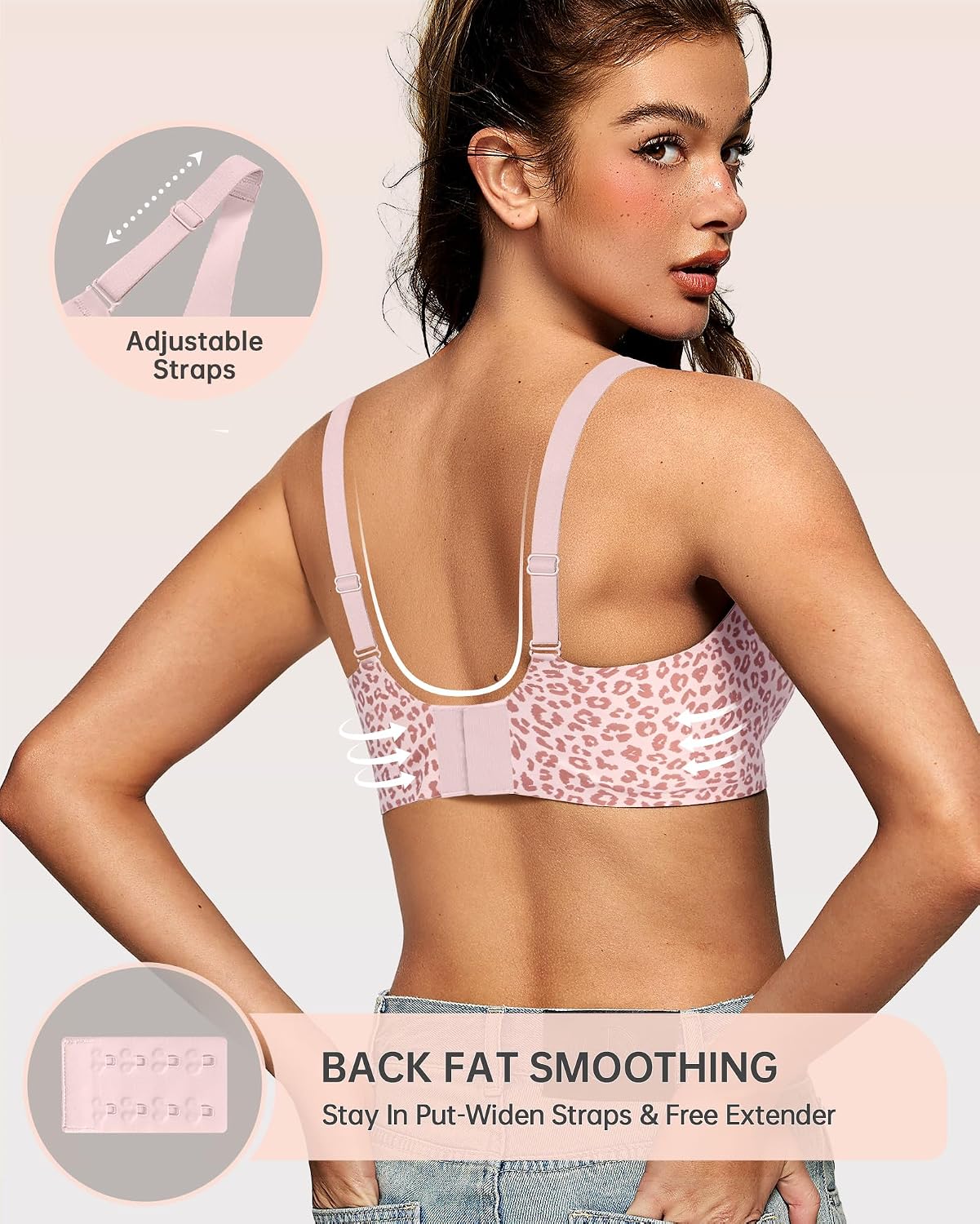 OEAK Deep V Seamless Gel Push-Up Bralette — image 3