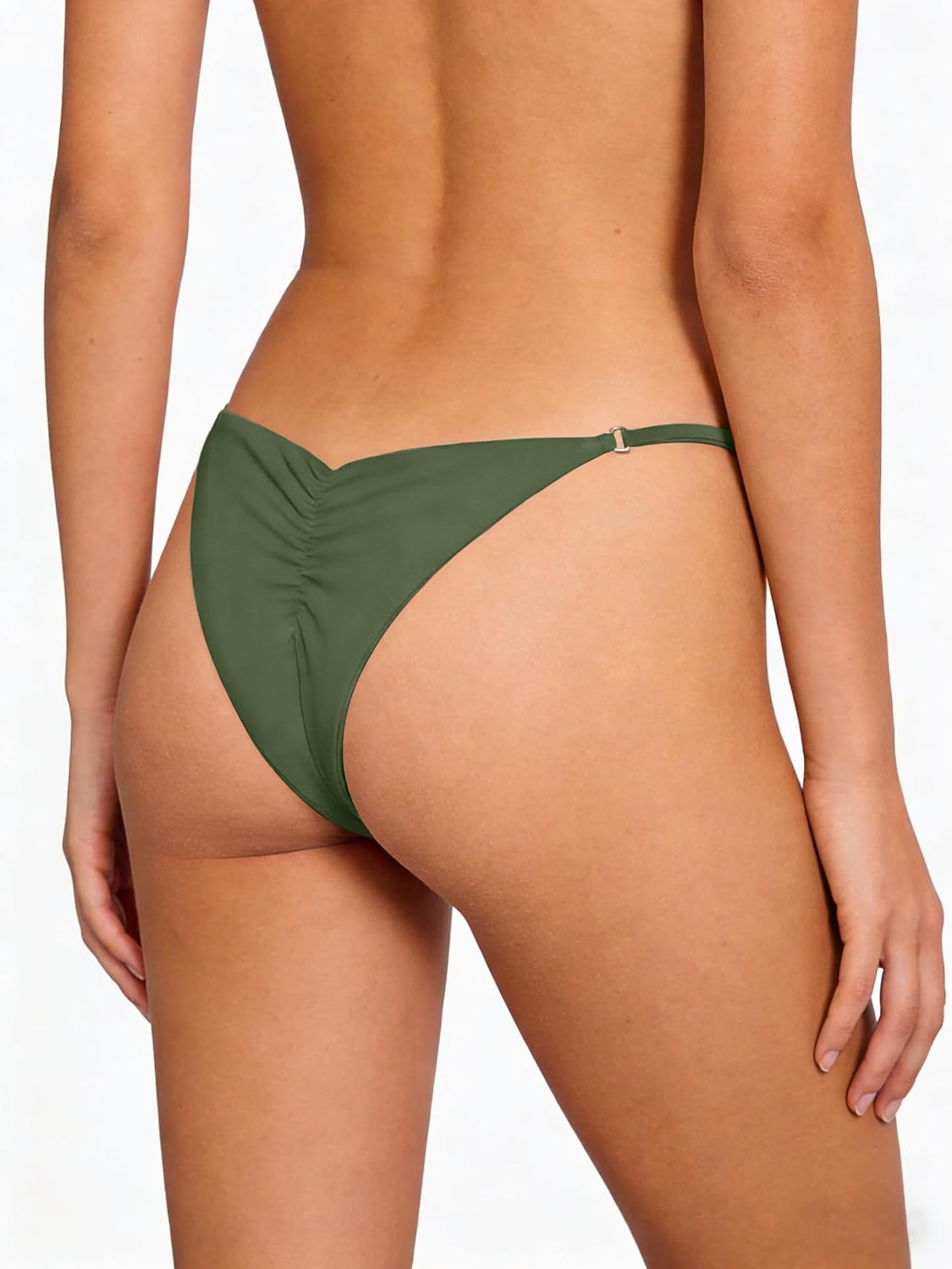 HYTENSUN Women's Low Rise Side Straps Bikini Bottom — image 7