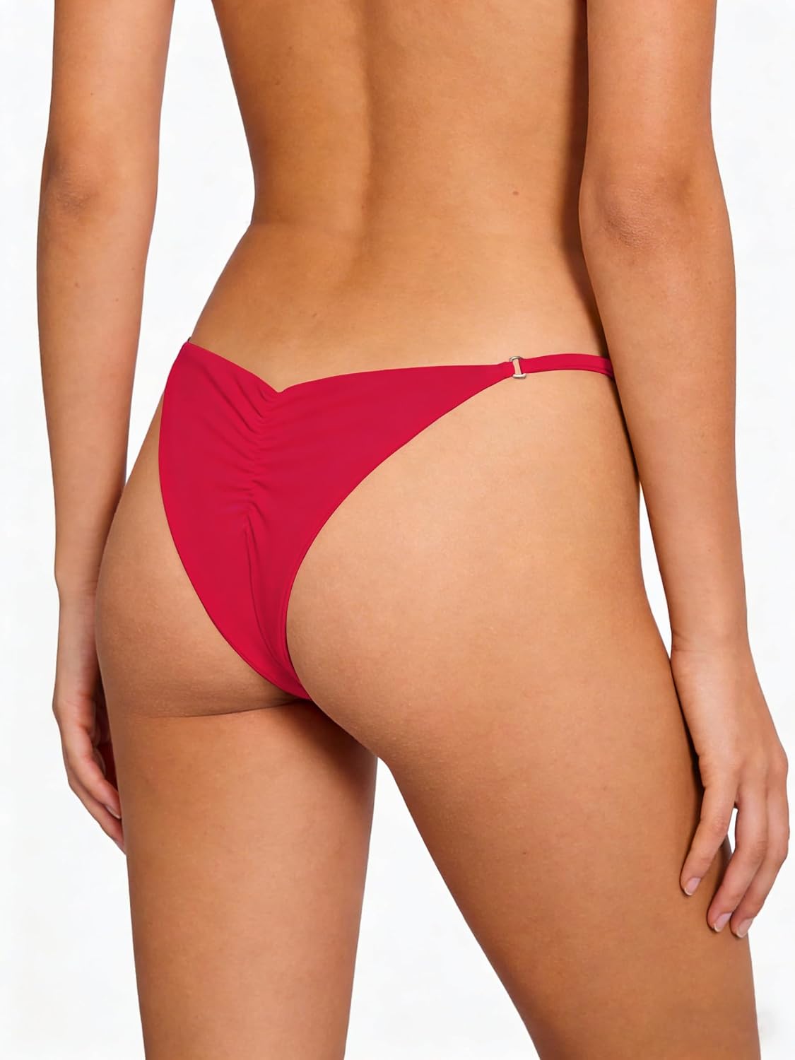 HYTENSUN Women's Low Rise Side Straps Bikini Bottom — image 10