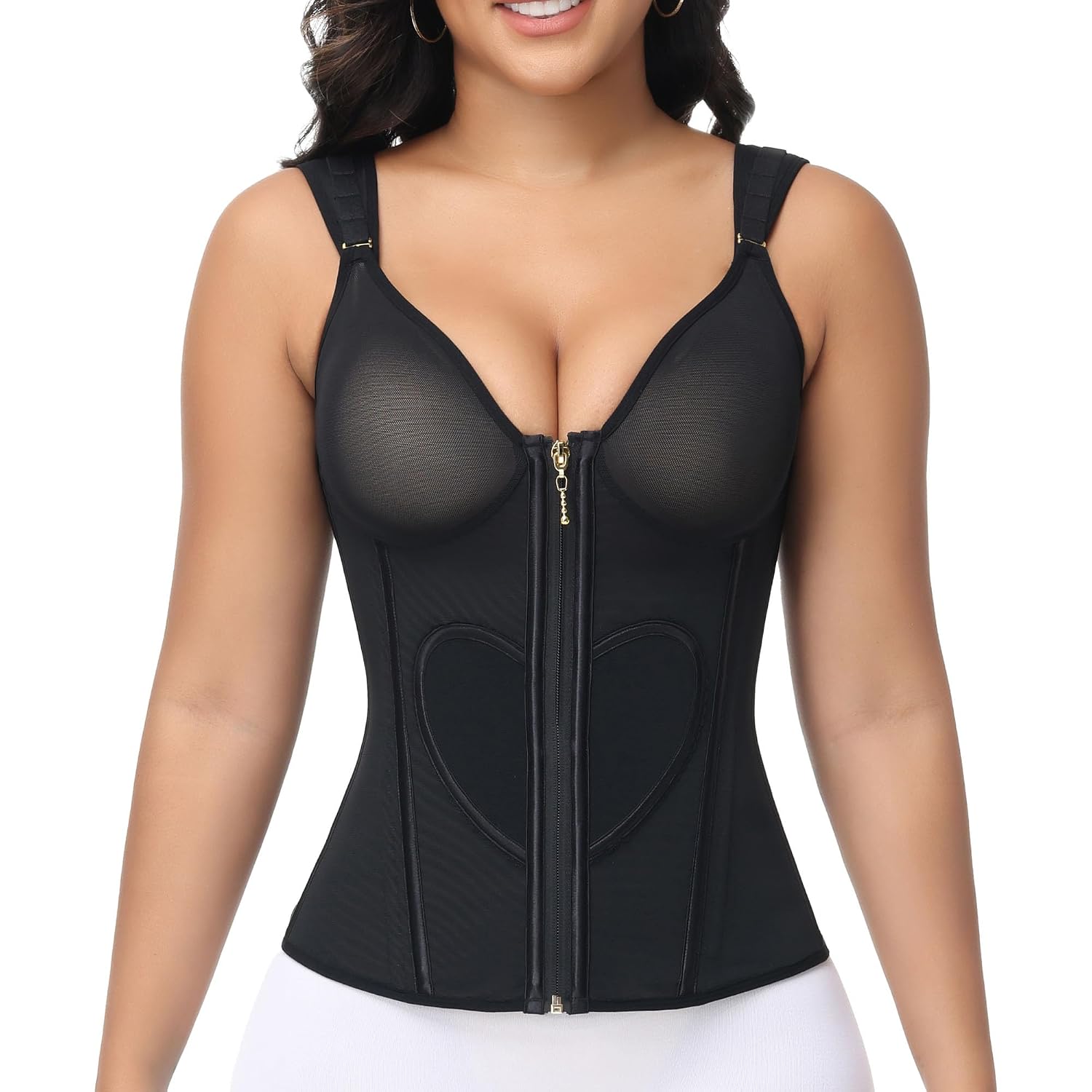SHAPSHE Waist Trainer with Built-in Bra