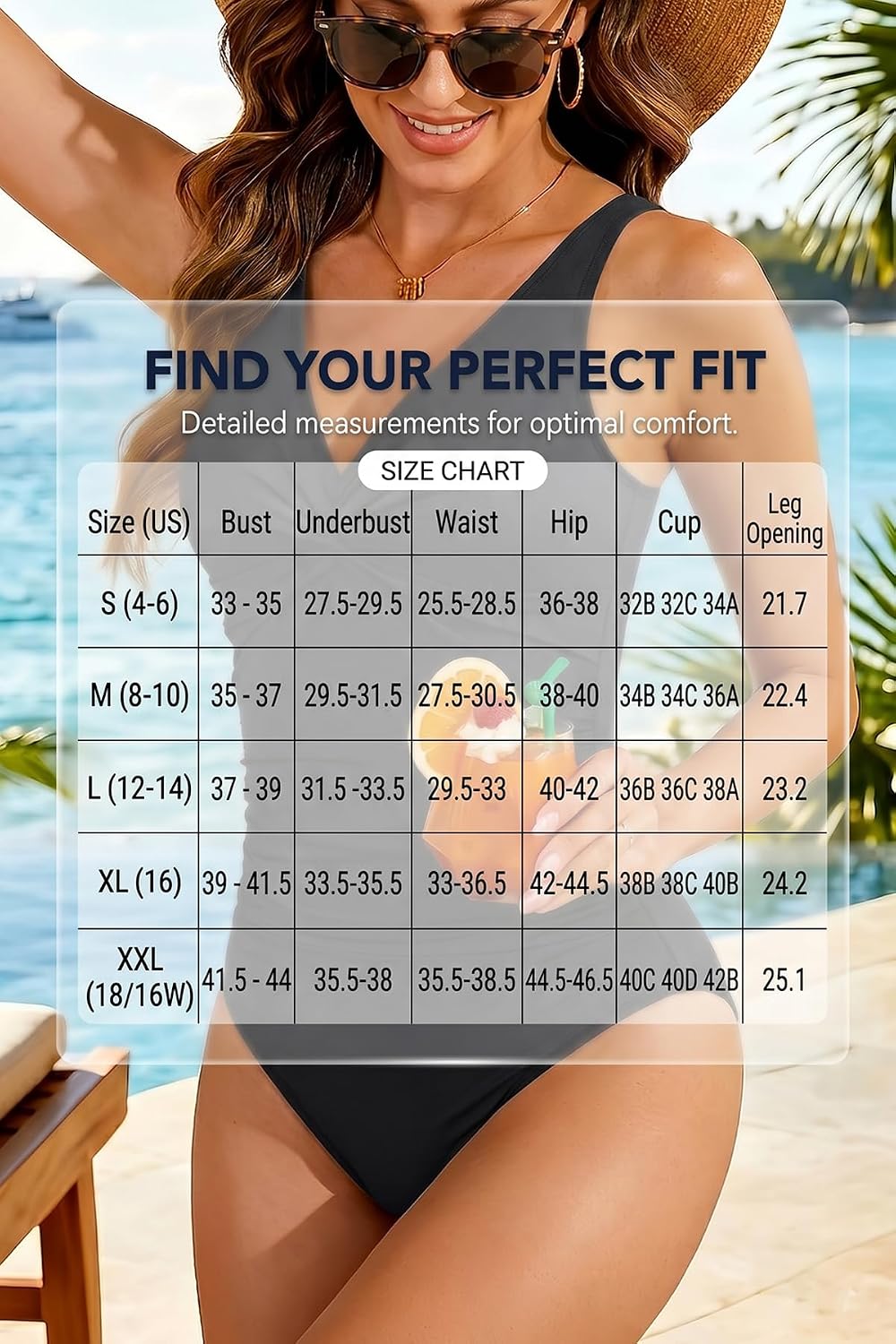 Holipick Tummy Control One Piece Swimsuit — image 7